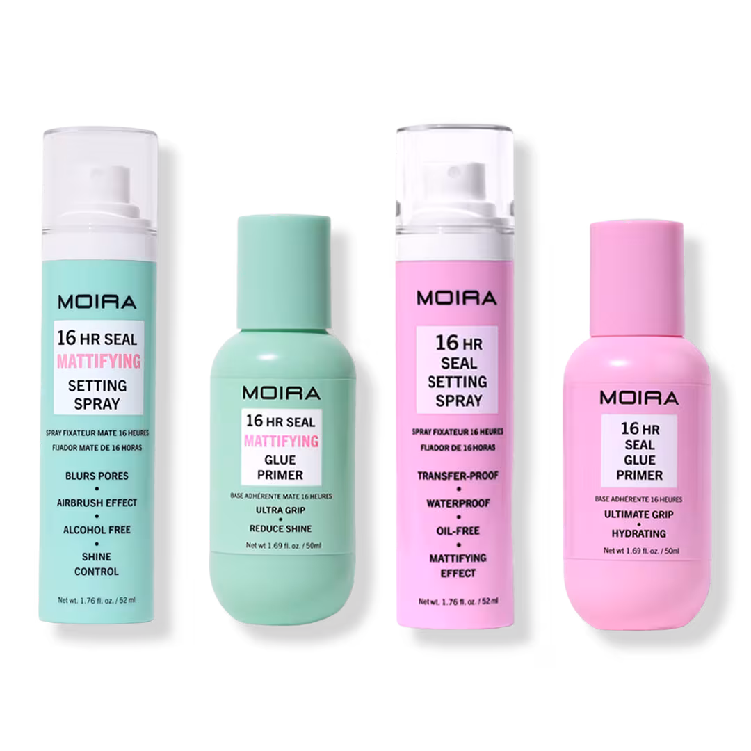 Moira Cosmetics  16HR Grip & Set Kit