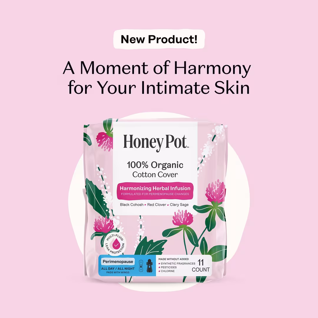 Honey Pot  Peri-menopause All Day and Night Pad