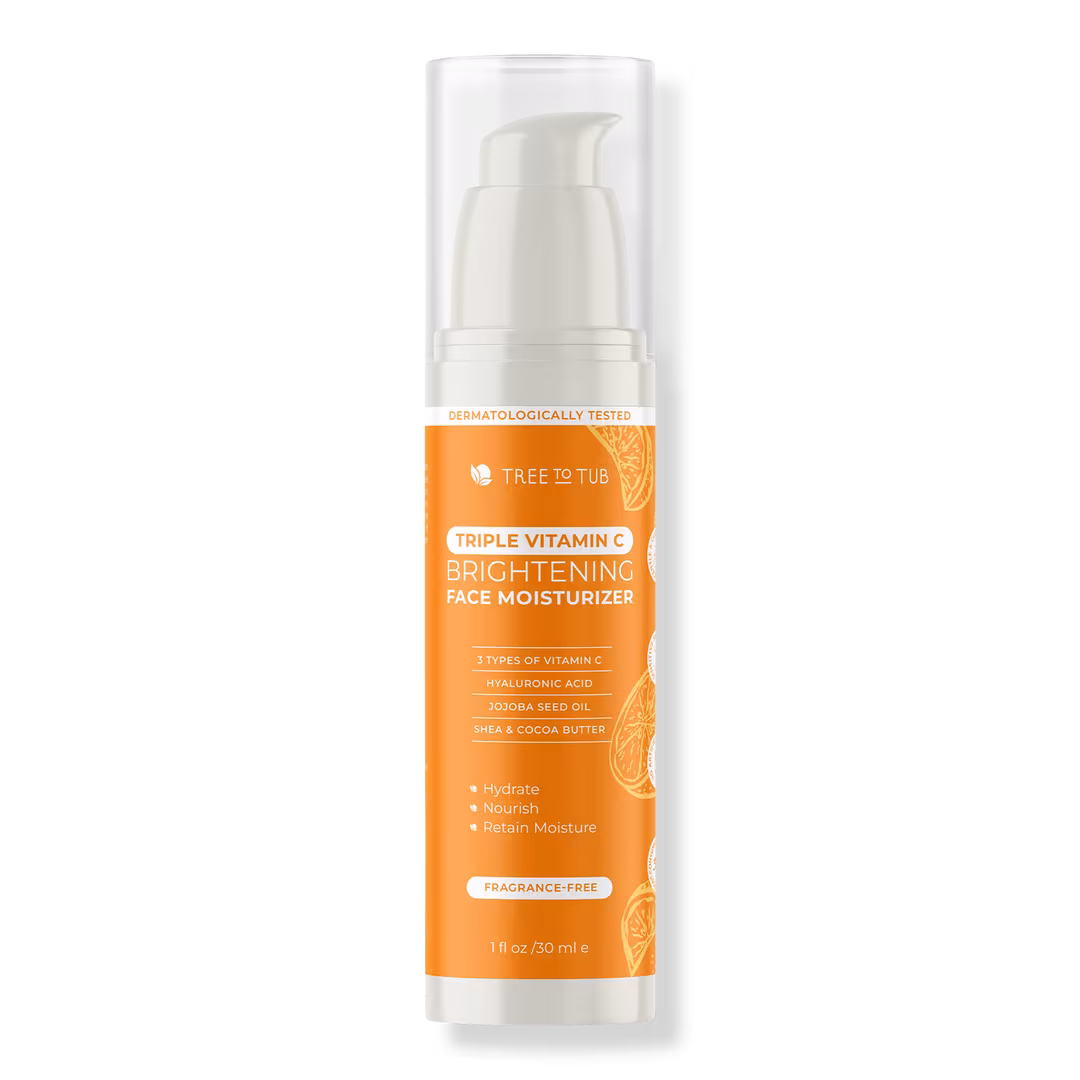 Tree To Tub  Triple Vitamin C Brightening Face Moisturizer