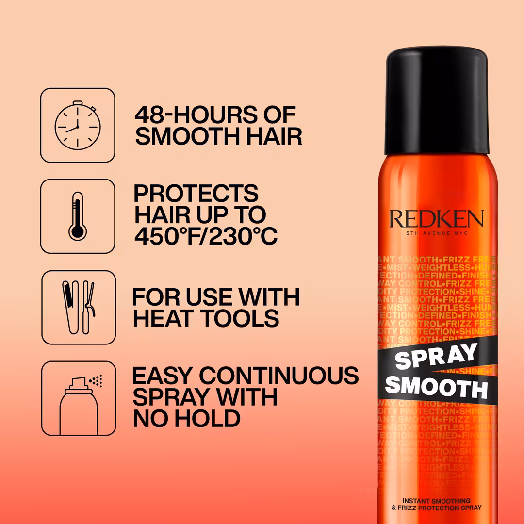Redken  Spray Smooth Anti-Frizz Spray with Heat Protection