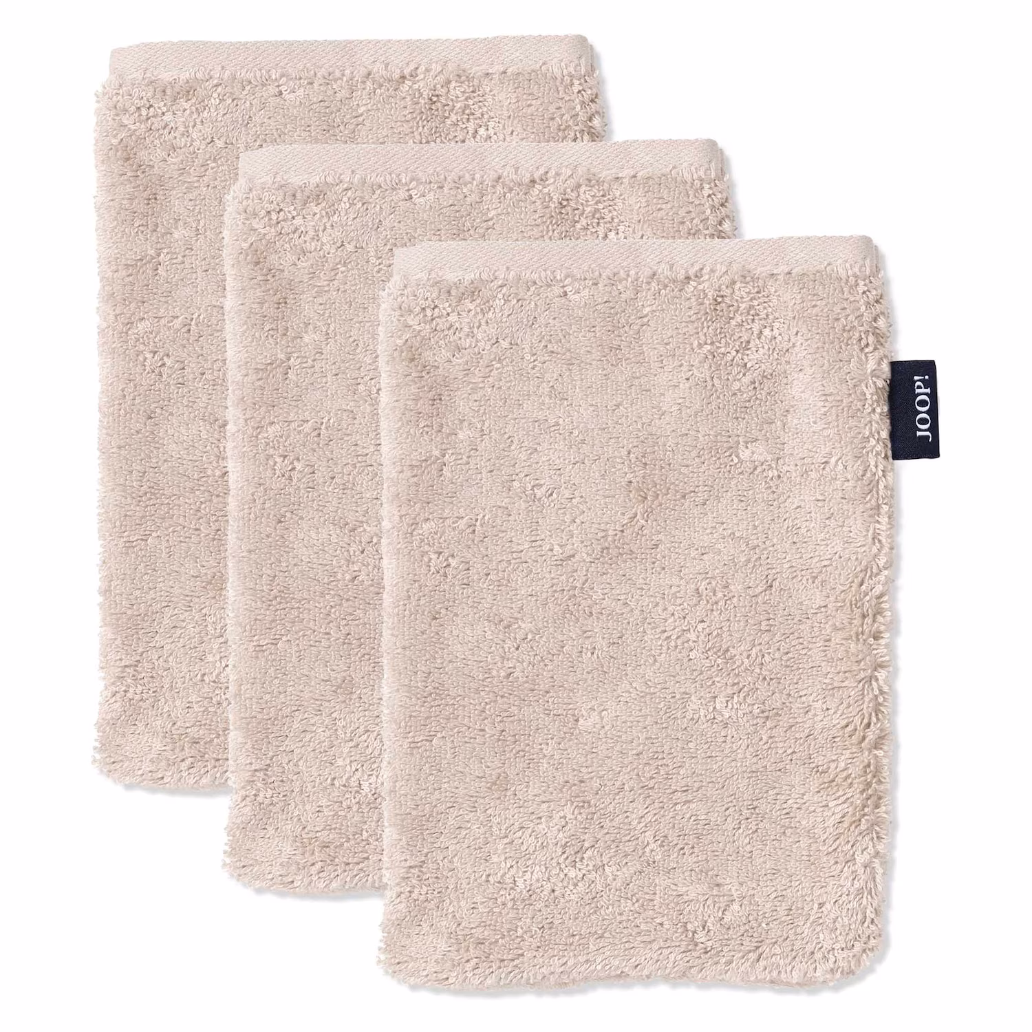Waschlappen 3er Pack 'Doubleface'