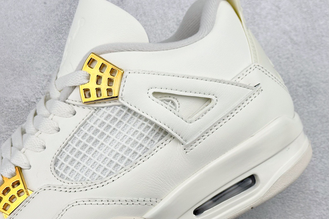 Air Jordan 4 OG sail metallic Gold AQ9129-170 - CCSHOES