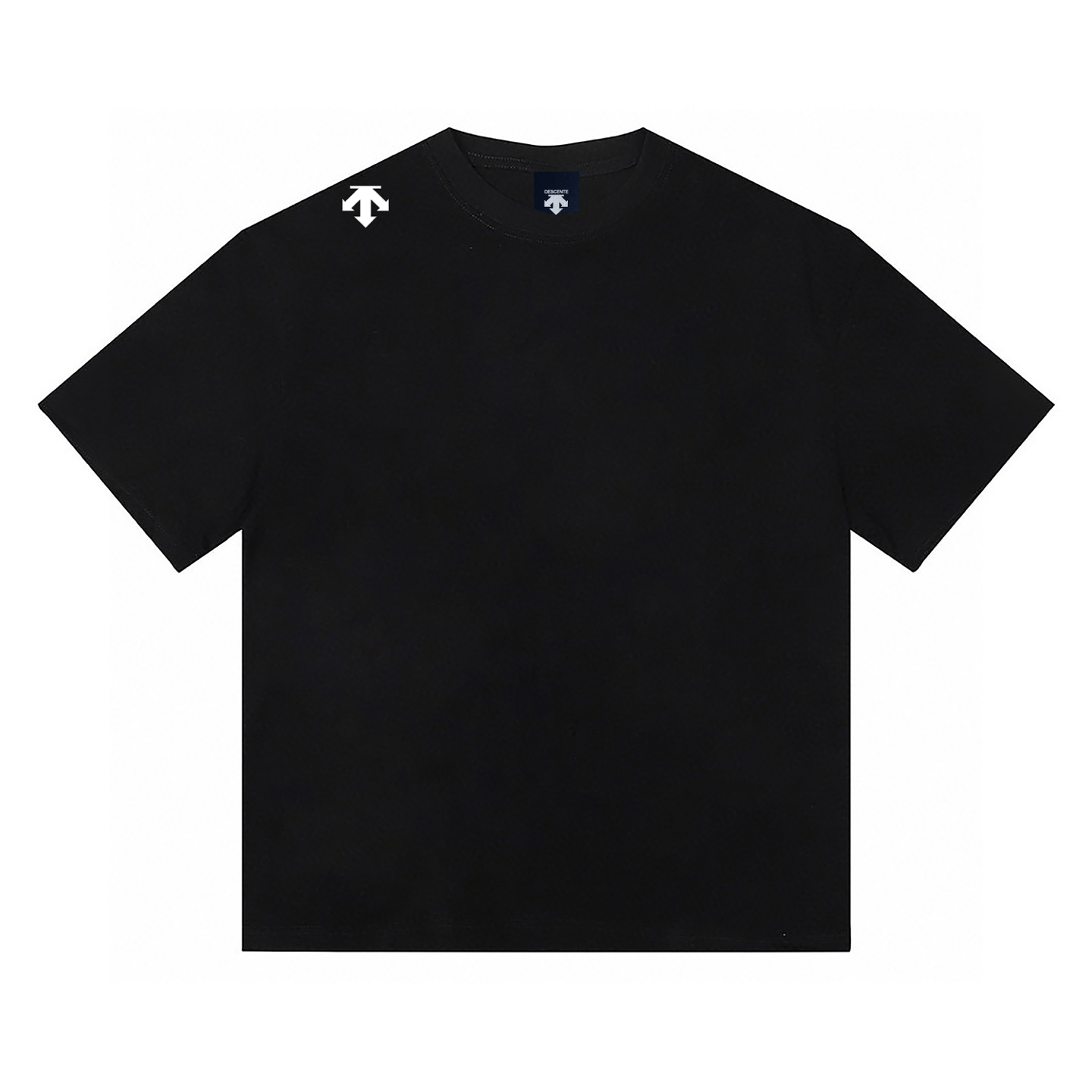 Descente Shoulder Logo Black T-Shirt