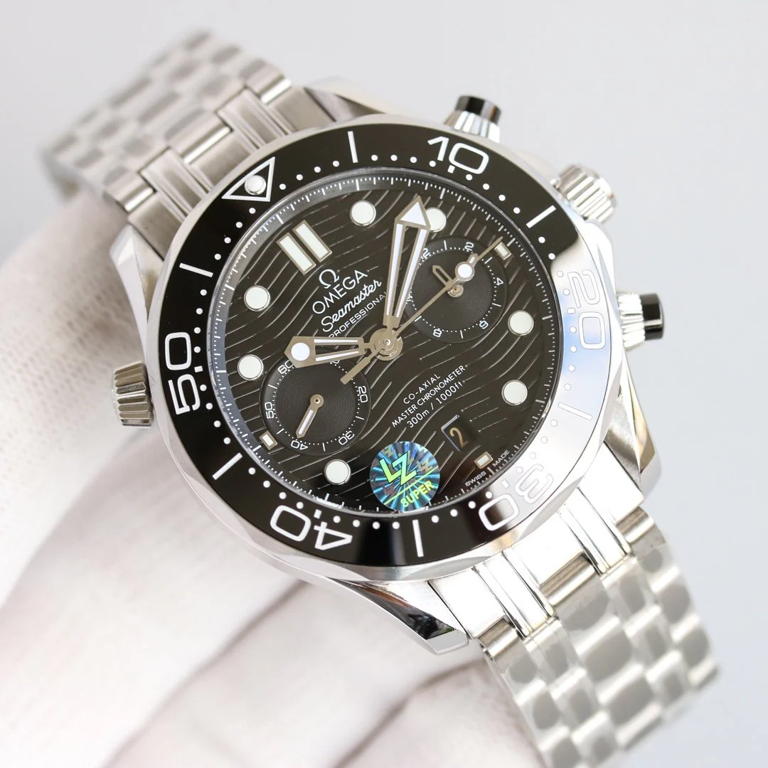 Omega Watch SEAMASTER DIVER 300M CHRONOGRAPH BLACK CERAMIC