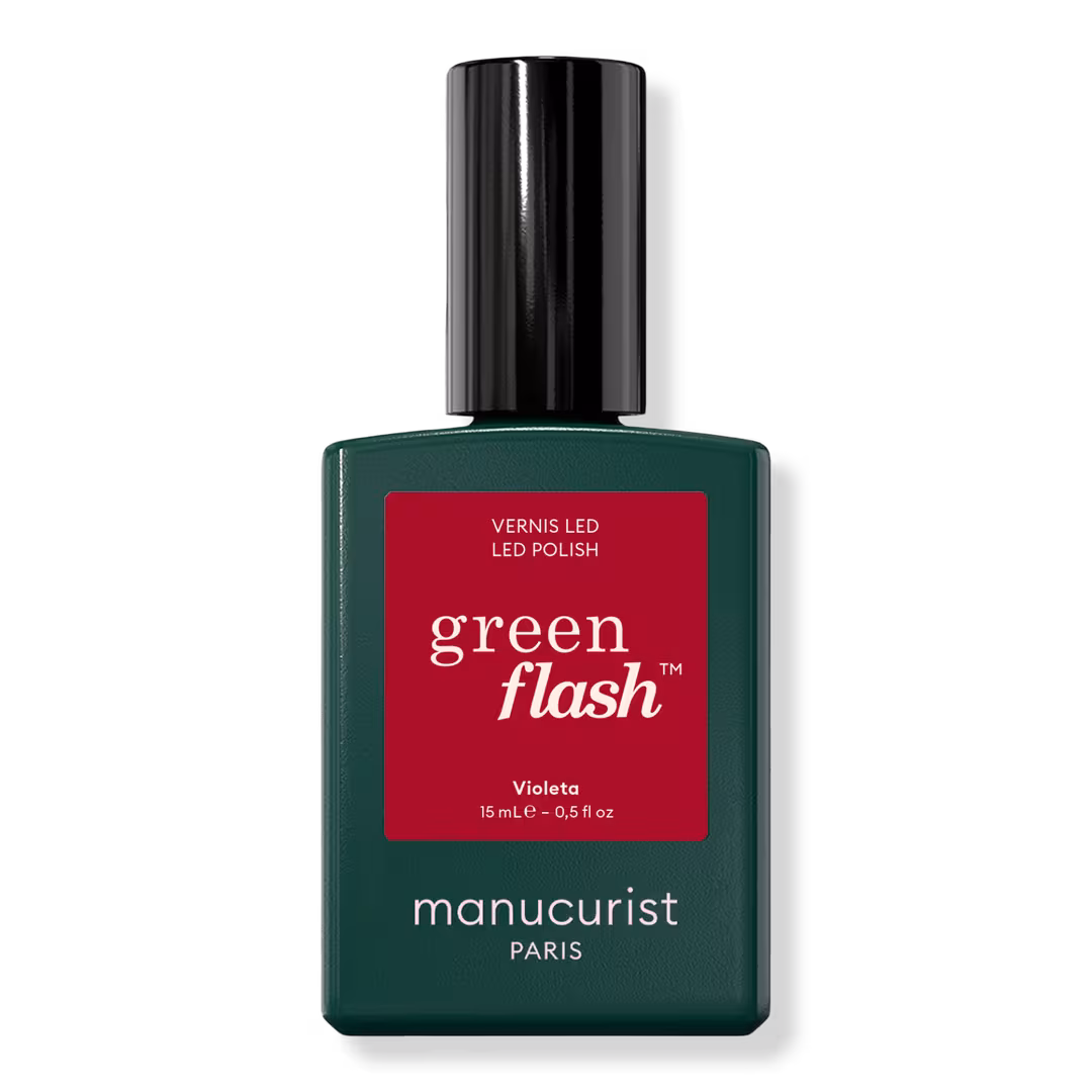 Manucurist  Green Flash LED Gel Nail Polish, Non-Toxic Nail Polish