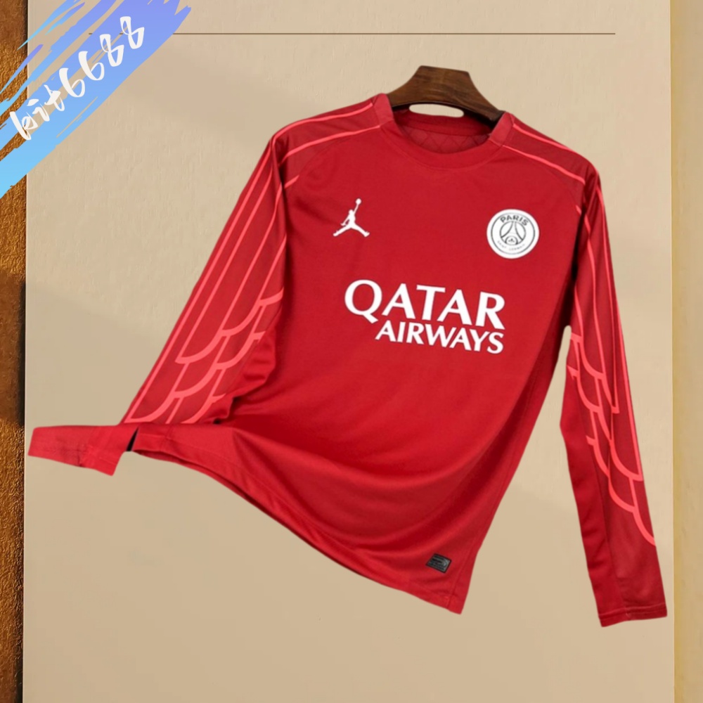 2025/2026 PSG Paris Saint-Germain Red Goalkeeper Football Jersey (Fan Edition)