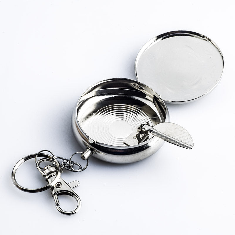 Key Chain Tin Ashtray