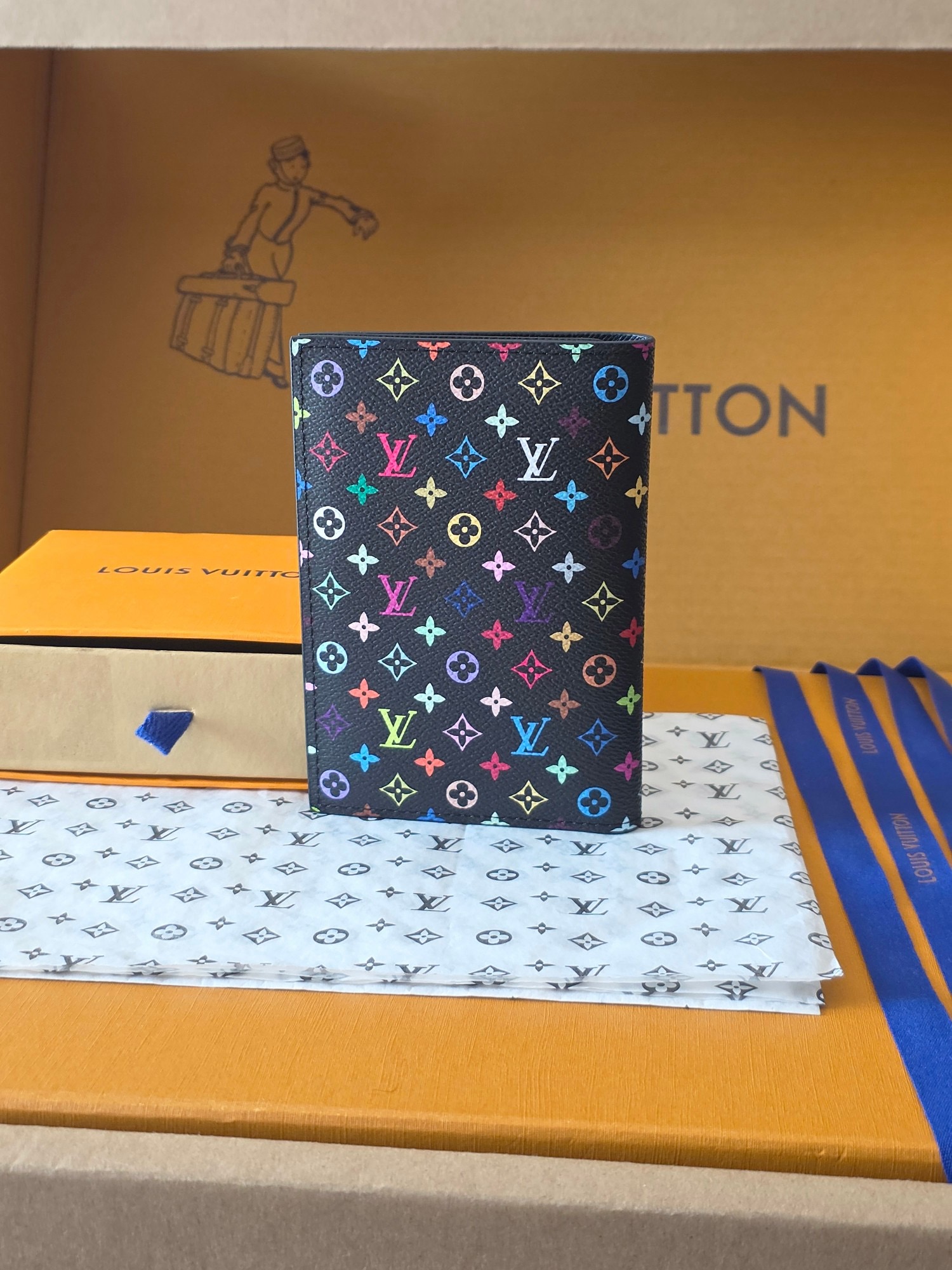 LV x TM Monogram Mulicolored Binder S00