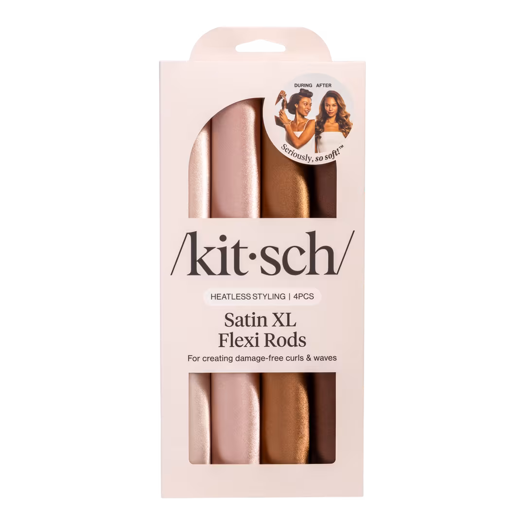 Kitsch  Rosewood Jumbo Satin Flexi Rods