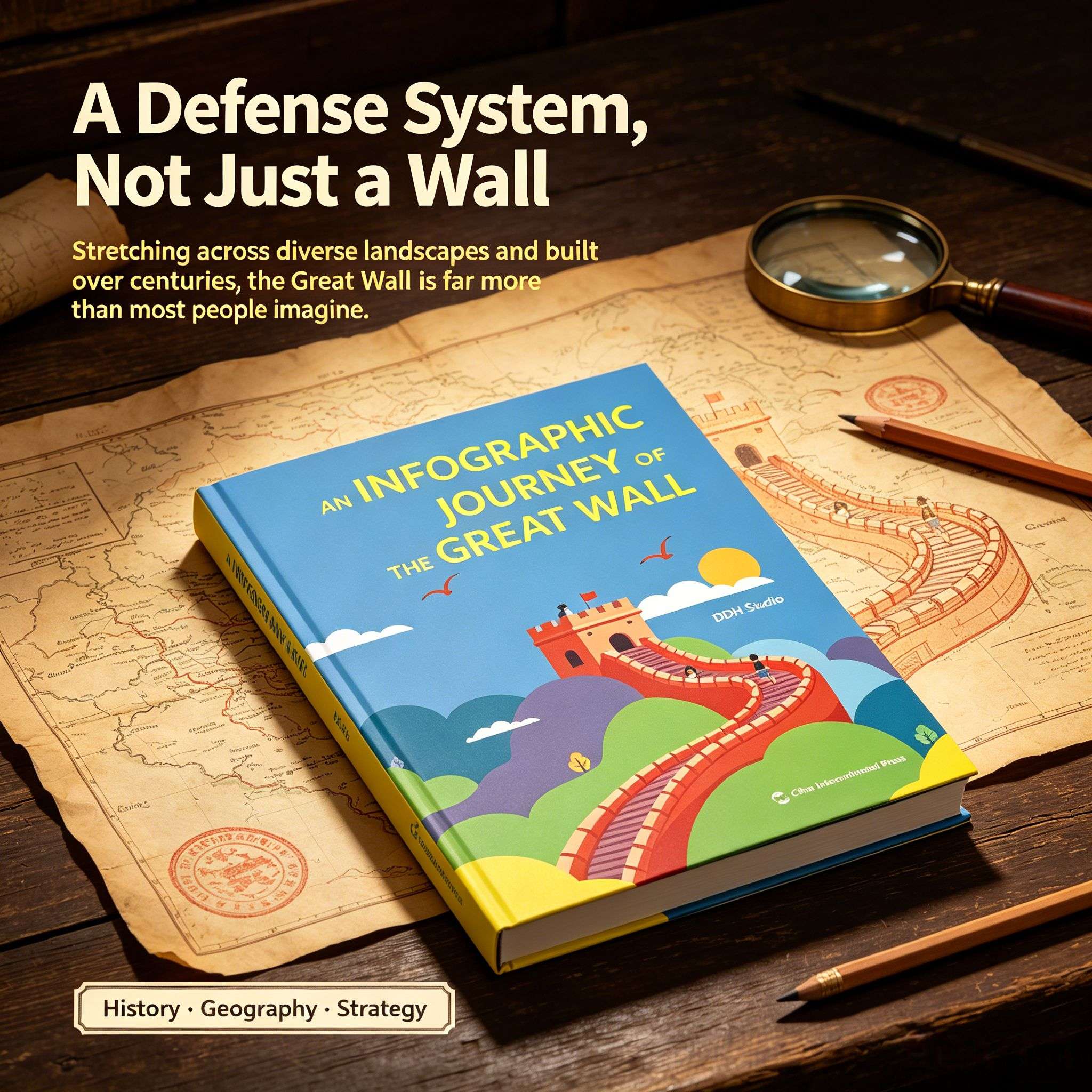 The Great Wall Illustrated: A Visual Journey Through Myths and Reality (English Edition)