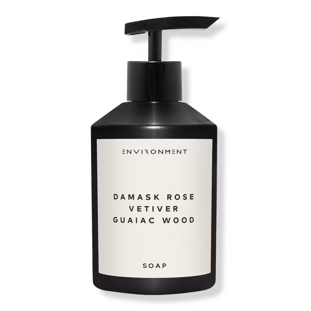 ENVIRONMENT  Damask Rose Vetiver Guaiac Wood Hand Soap