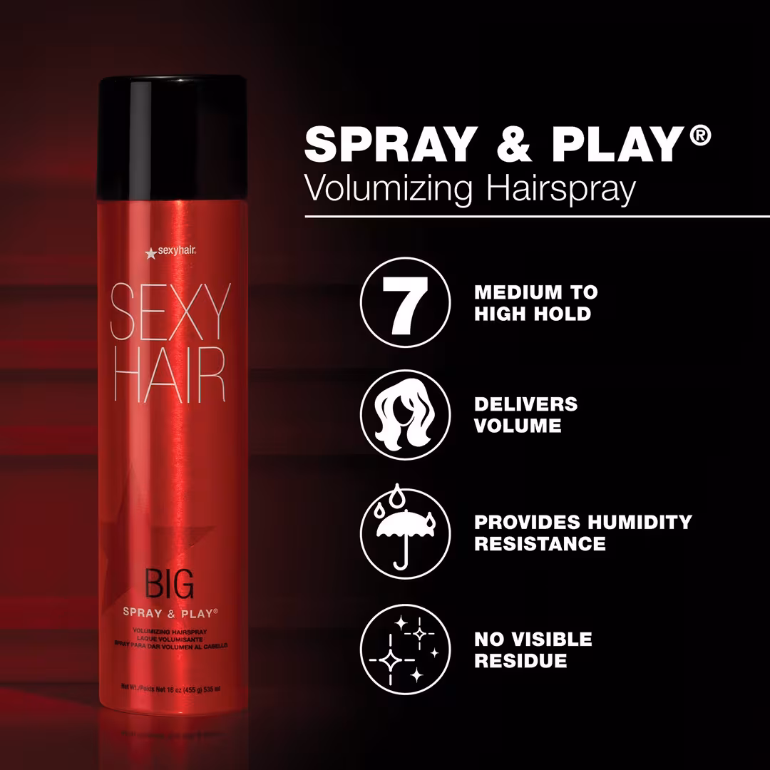 Sexy Hair  Big Sexy Hair Spray & Play Volumizing Hairspray
