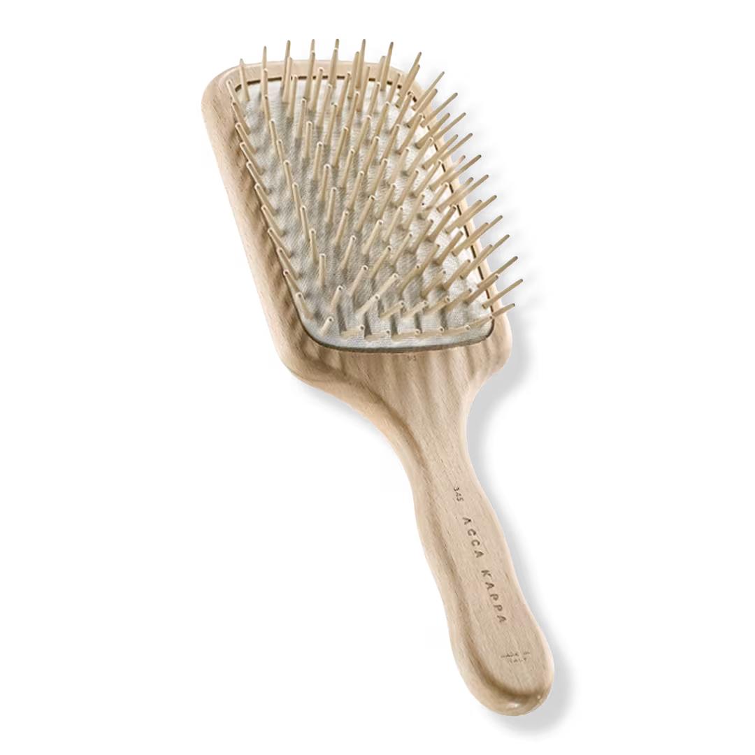 Acca Kappa  Natura Paddle Brush Wooden Pins