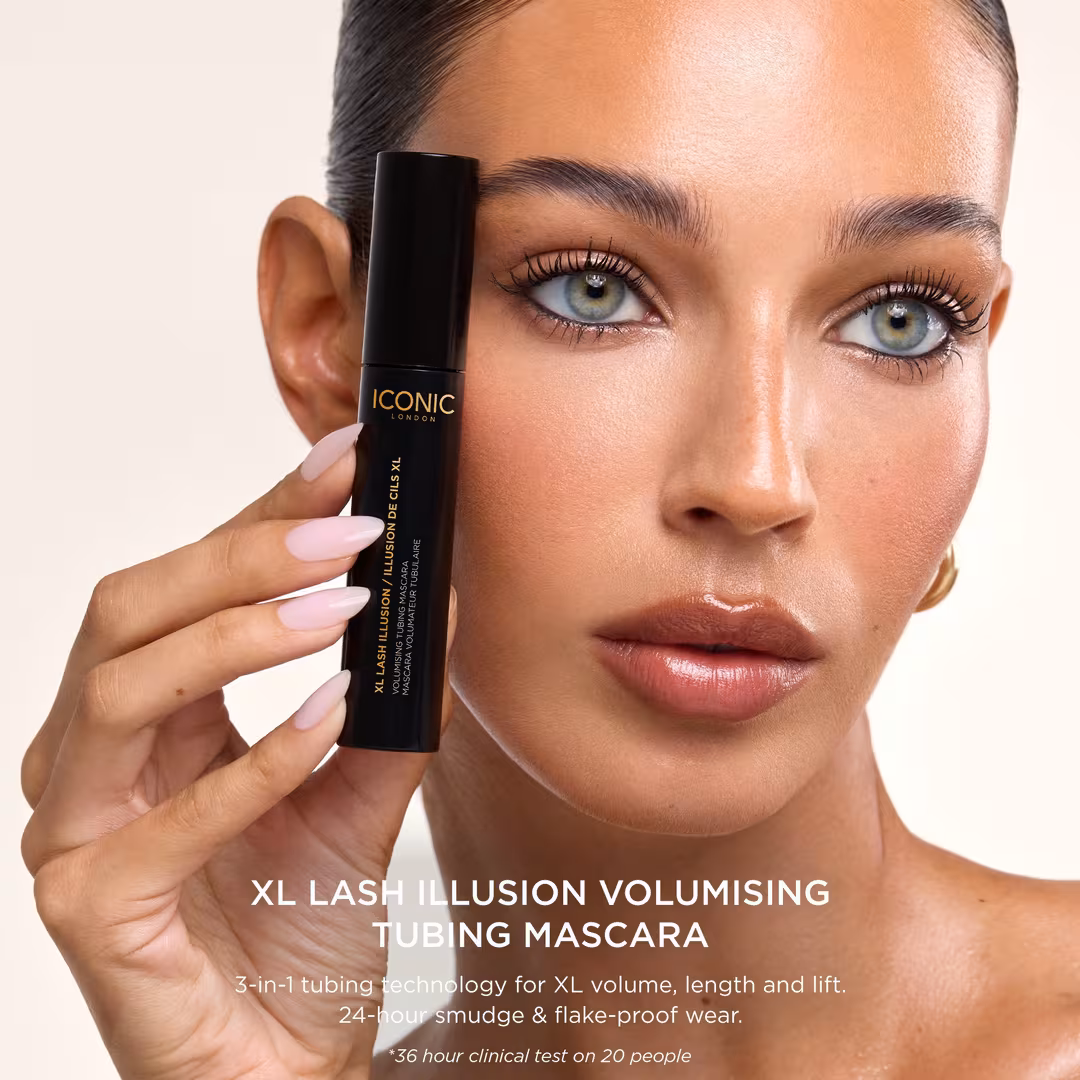 ICONIC LONDON  XL Lash Illusion Volumising Tubing Mascara