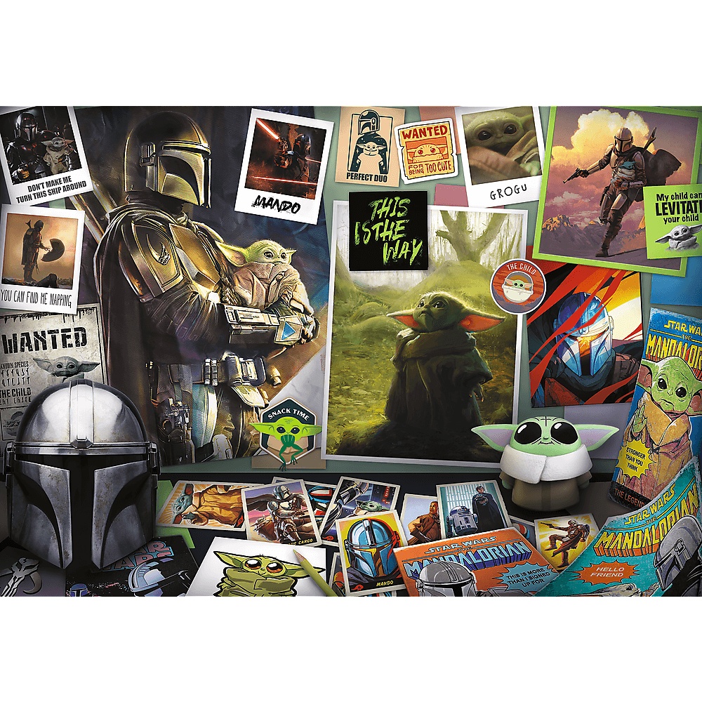 Puzzle Star Wars 1000 El. Kolekcja Grogu