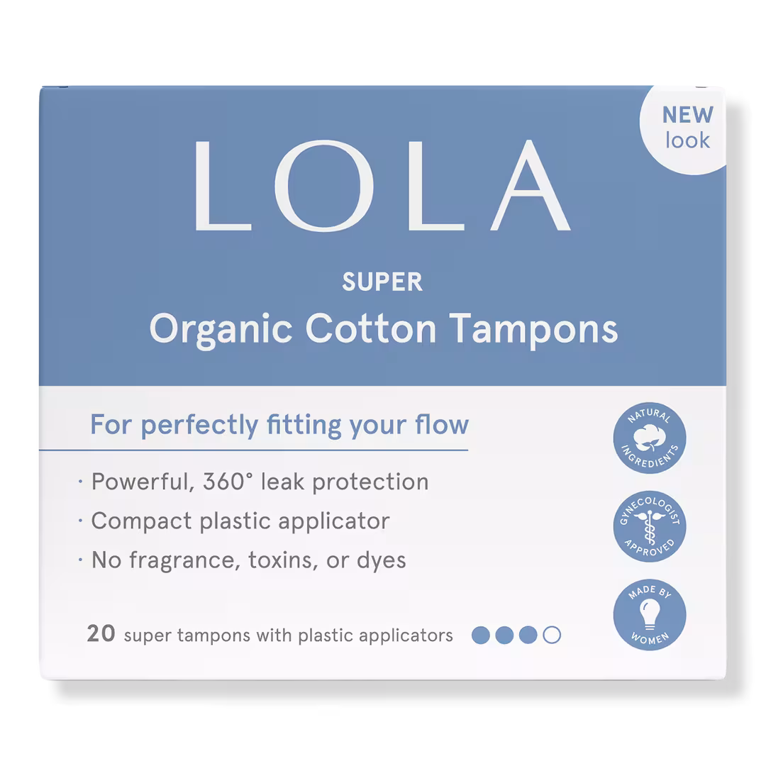 LOLA  Super Organic Cotton Tampons
