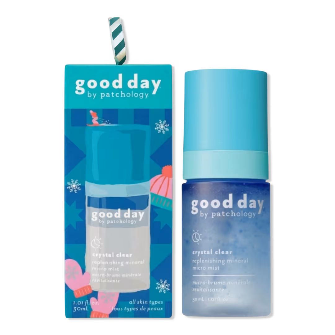 good day by Patchology  Holiday Edition Crystal Clear Micro Mist Mini