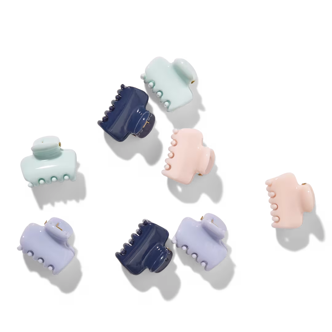 Kitsch  Mini Cloud Clips 8 Piece Set