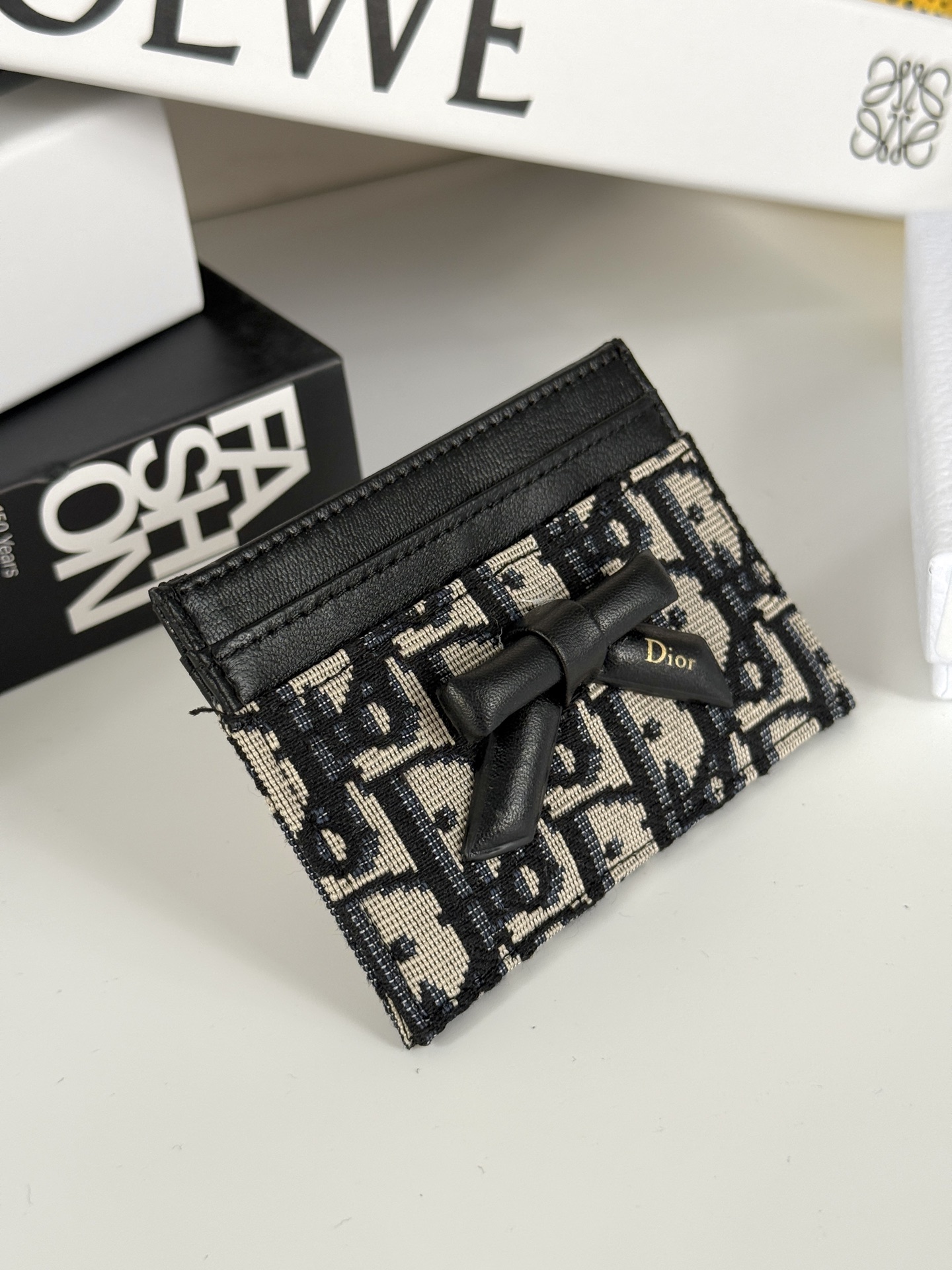 Dior new bow wallet