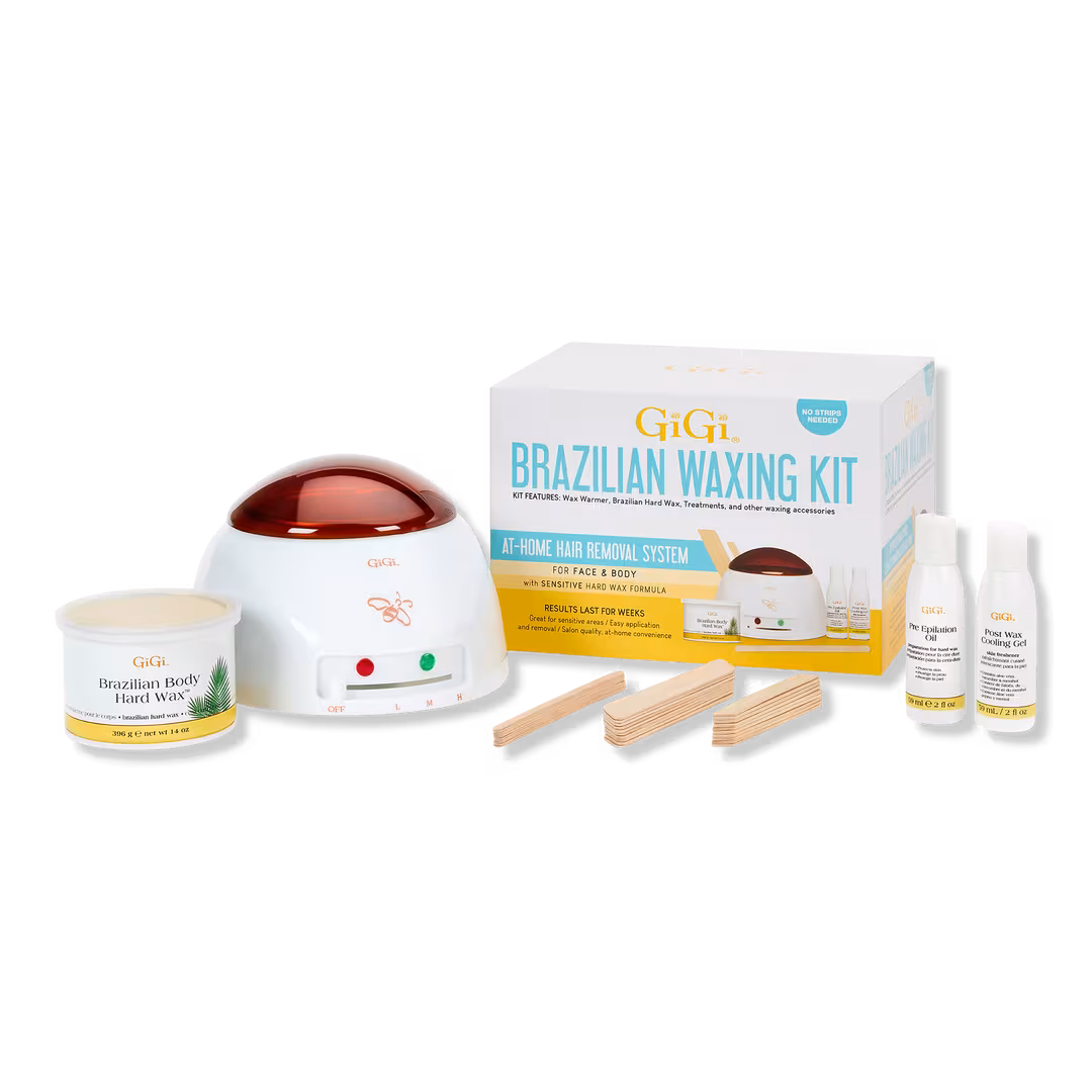 Gigi  Brazilian Waxing Kit, Non-strip Formula