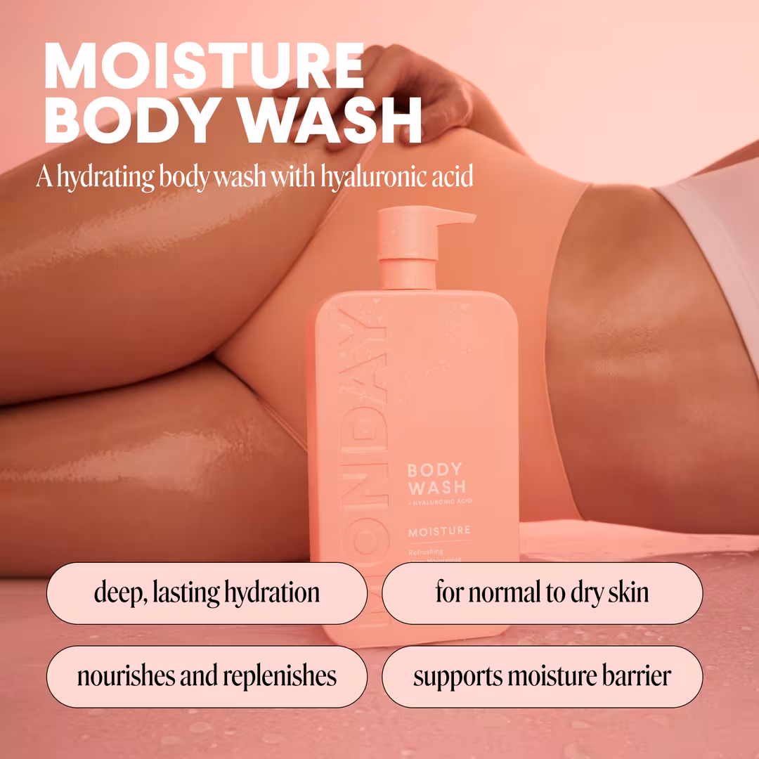 MONDAY Haircare  MOISTURE Body Wash with Hyaluronic Acid