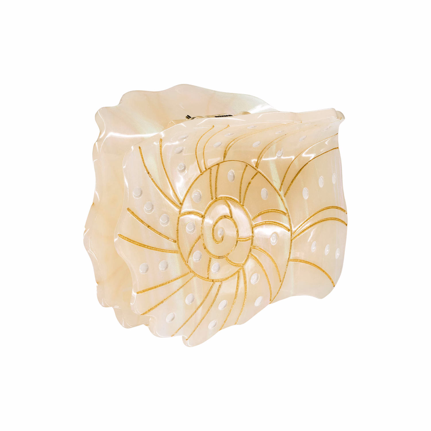 Seashell Haarklammer 100% Edelstahl