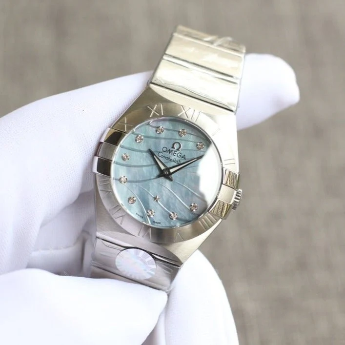 Omega Watch CONSTELLATION LADIES BLUE DIAL