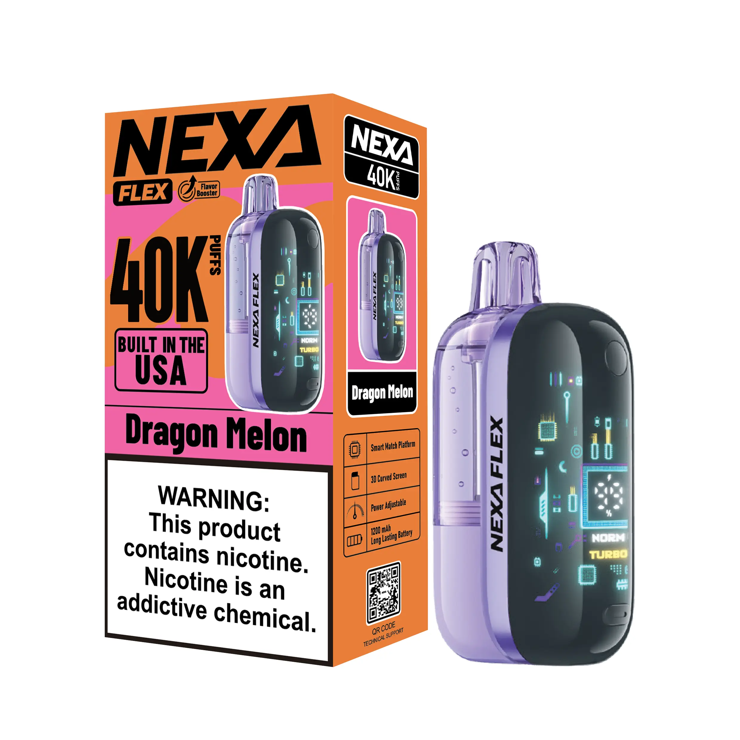 NEXA Flex Flavor Booster 40K Disposable Vape Kit