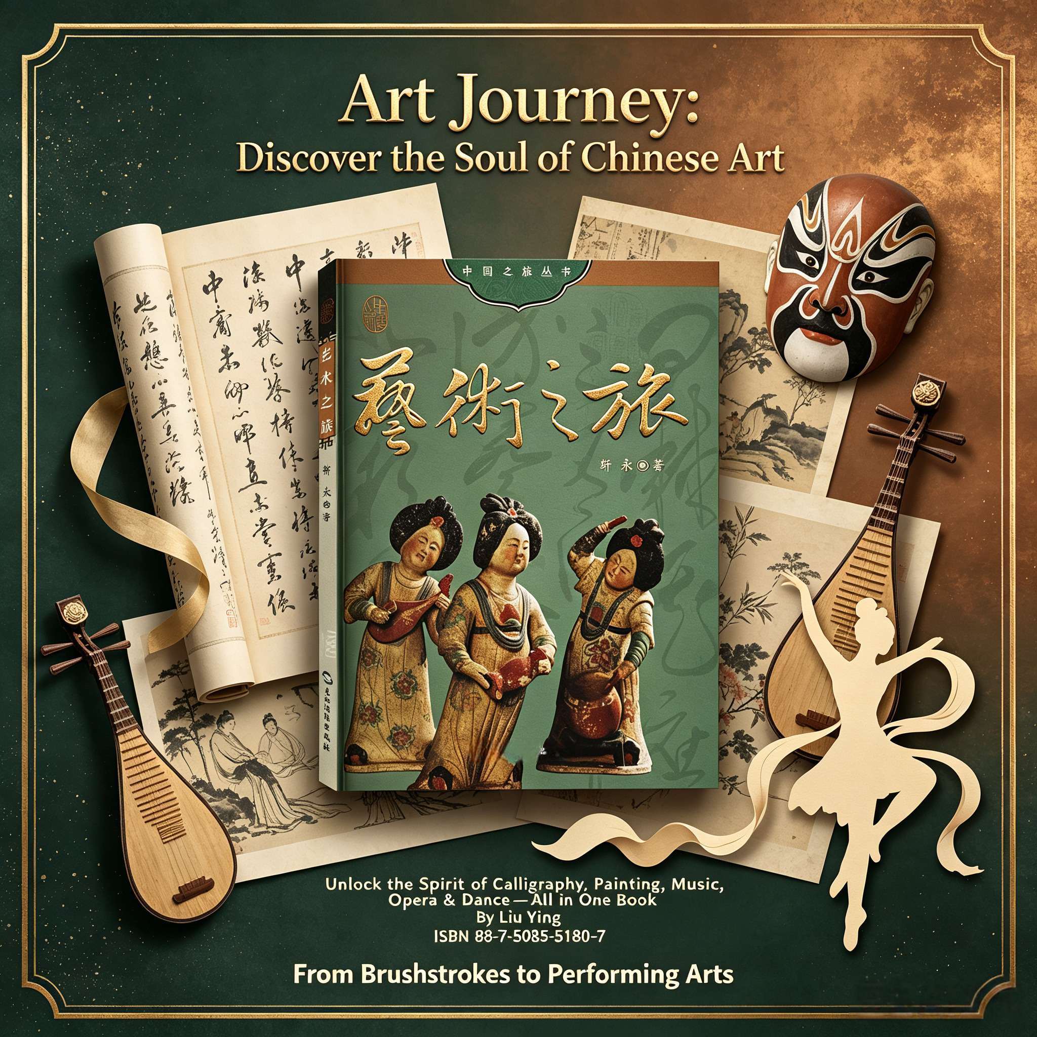 The Art of China: A Visual Journey Through Calligraphy, Painting, Music, Opera, and Dance