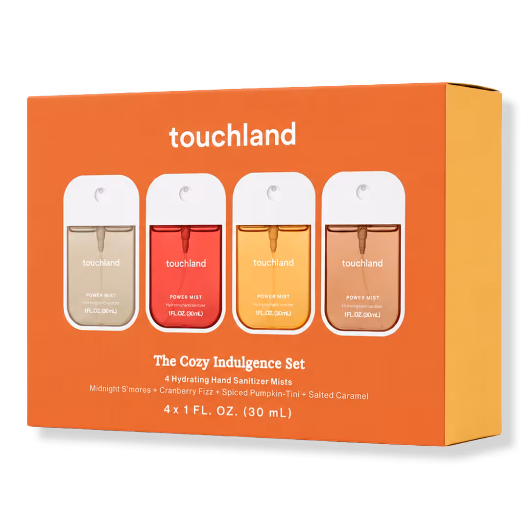 Touchland  Special Edition Cozy Indulgence Hand Sanitizer 4-Set