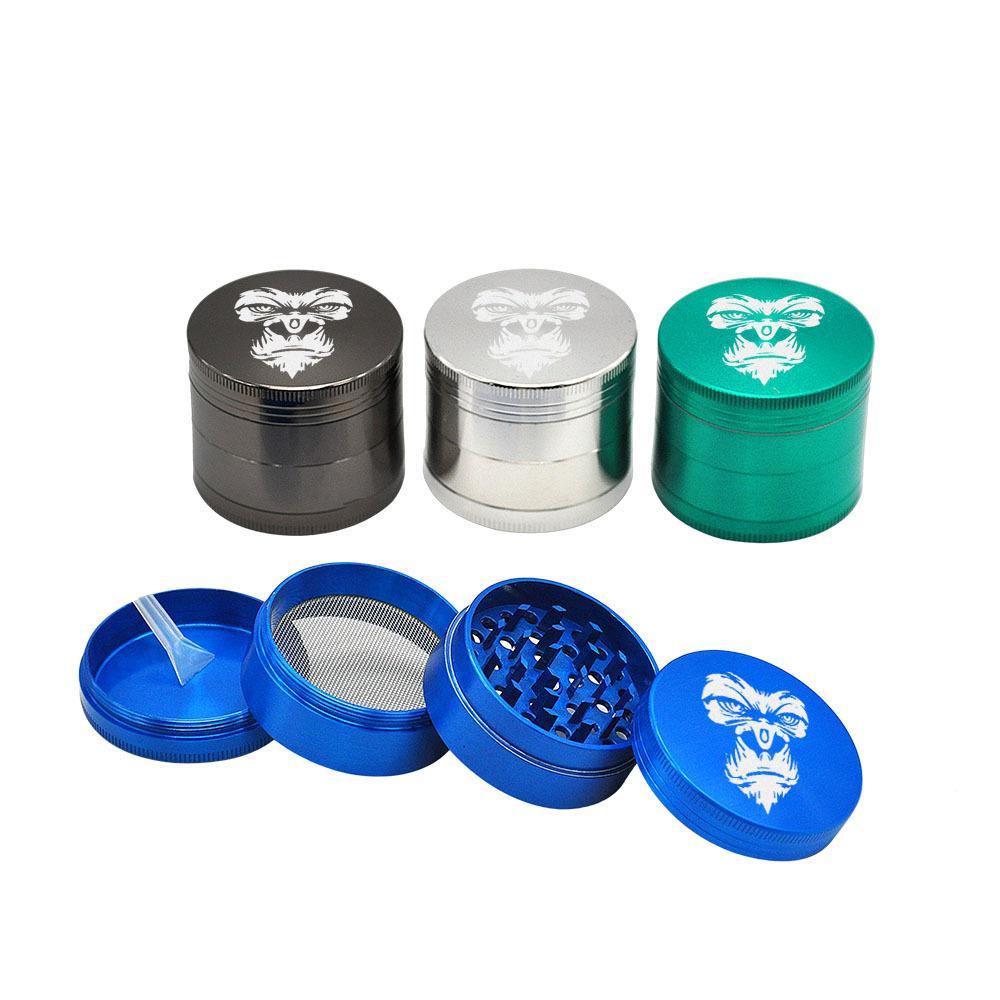 Caesar Planet Ape Novelty Herb Grinder 4 Layer 50mm (4 Color)