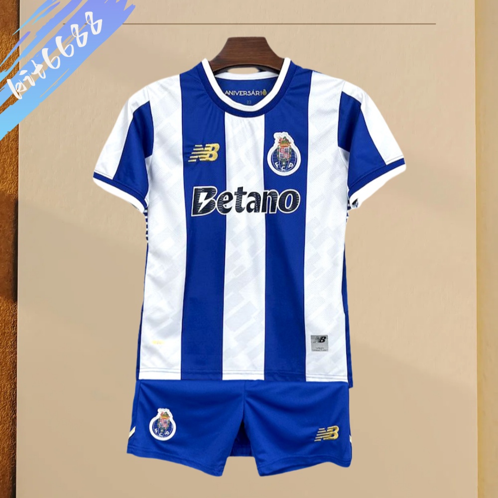 2025/2026 Porto Football Club Home Football Shirt（Kids Kit socks）