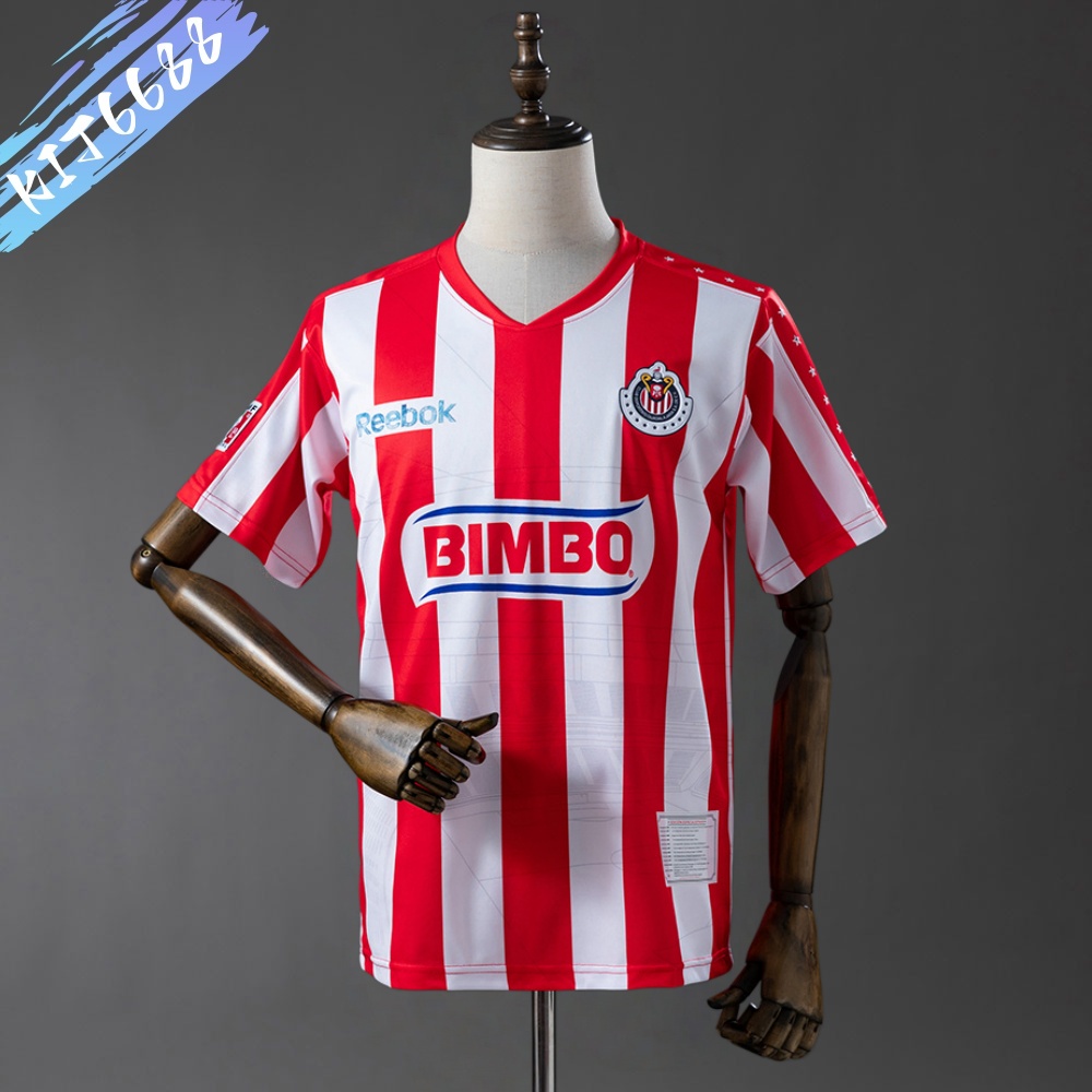 2010/2011 Club Chivas Home Retro Football Shirt (Fans version)