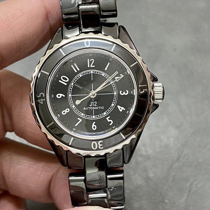 Chanel Watch J12 33MM BLACK CERAMIC STEEL