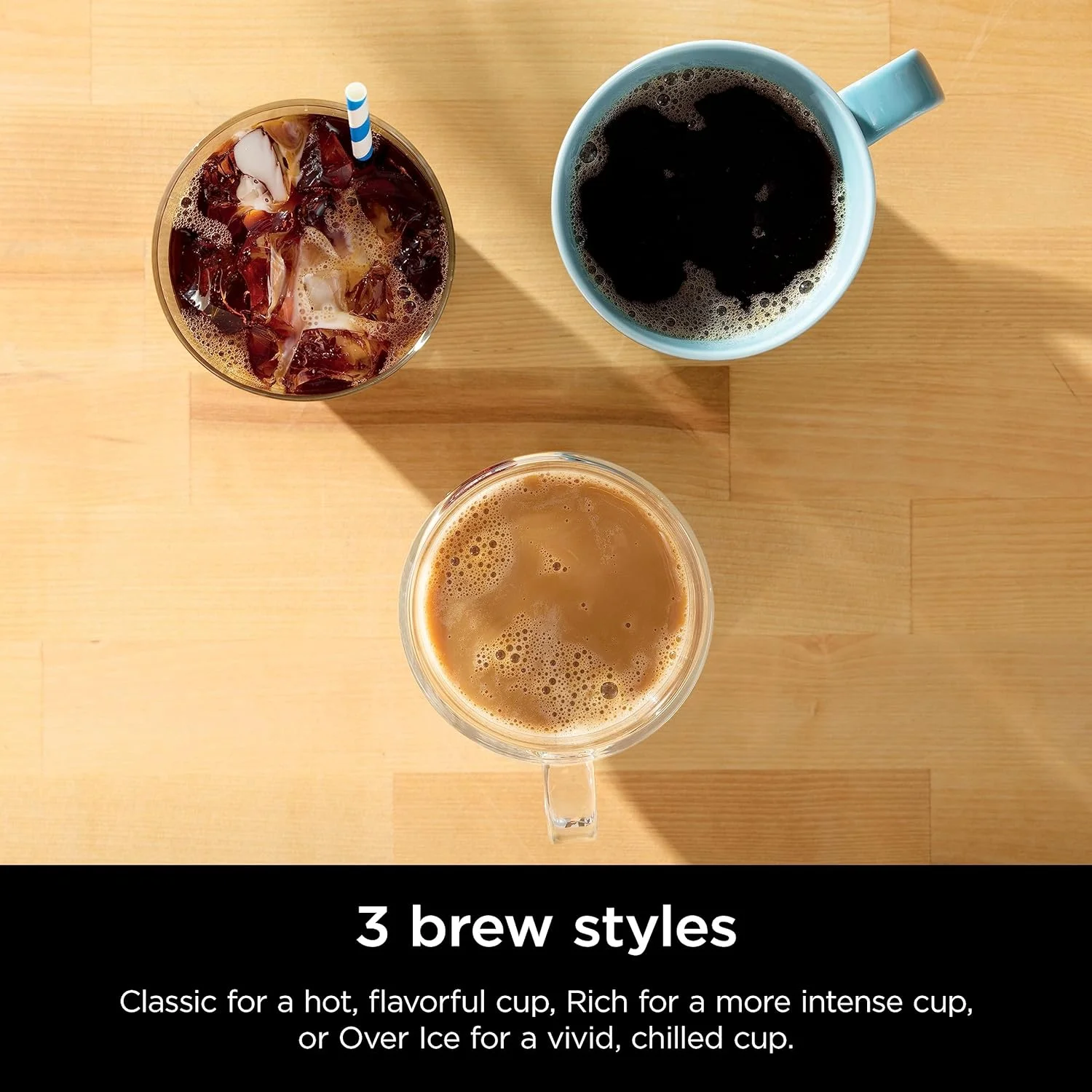 Single-cup Coffee Maker, Brewing Ground Coffee, Compact Design, Iced Coffee Maker