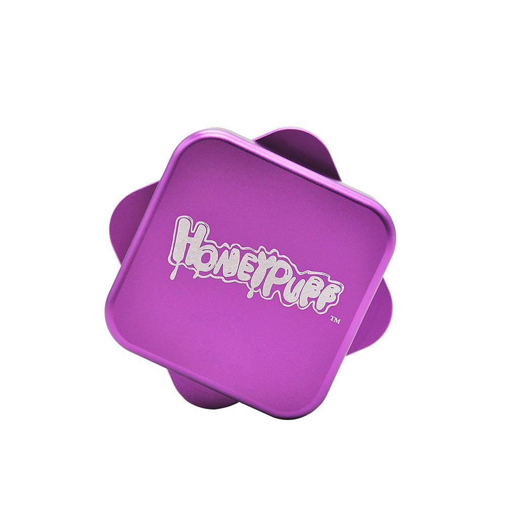 Honeypuff Square Novelty Herb Grinder 2 Layer 47MM (2 Color)