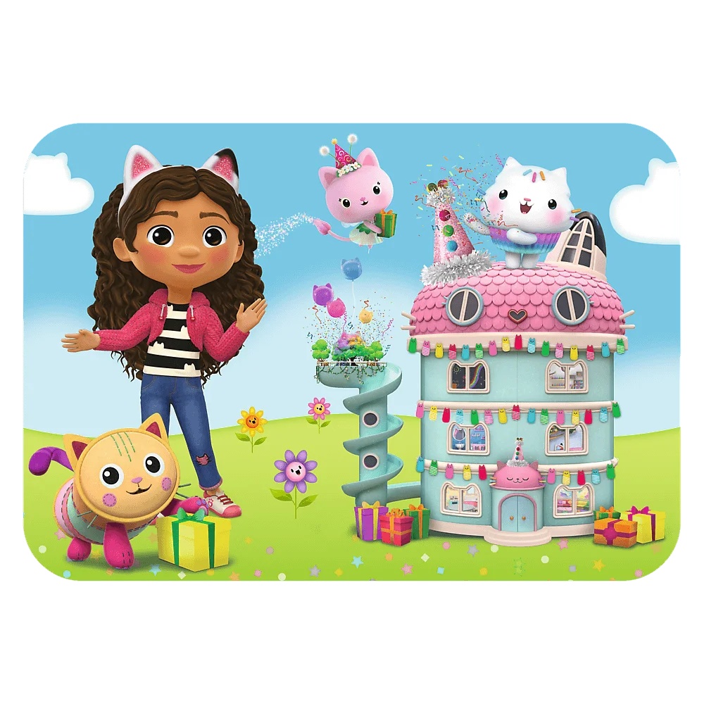 Puzzle Drewniane Koci Domek Gabi 24 El. Wesoła Gabby I Przyjaciele