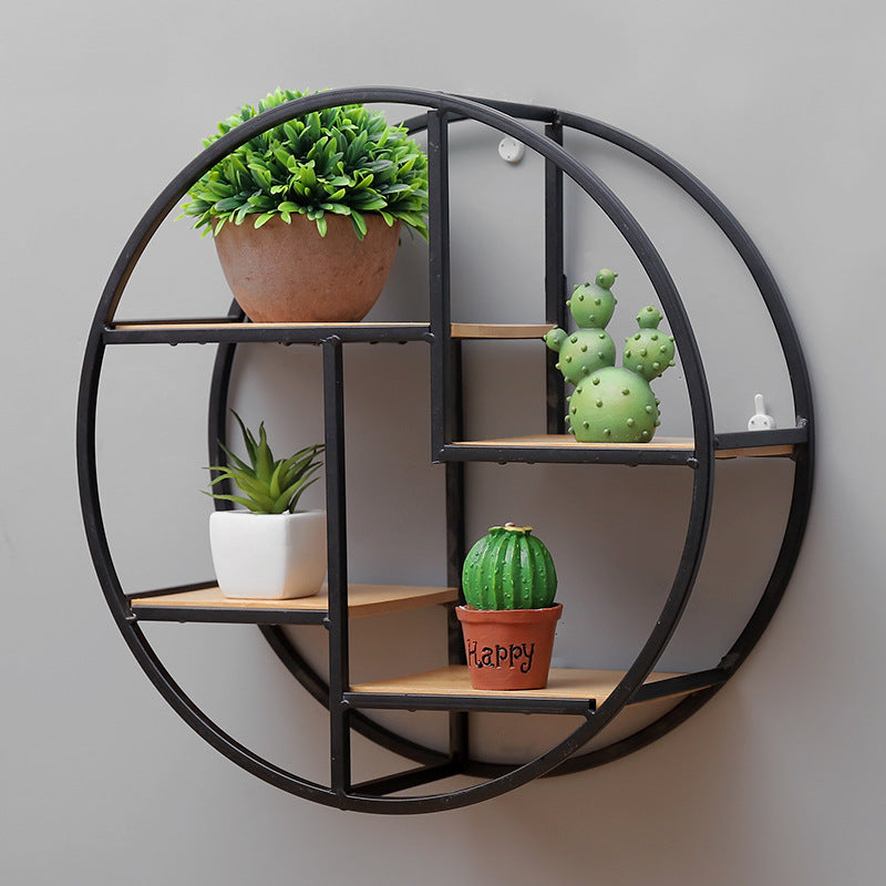 Iron Art Storage Rack