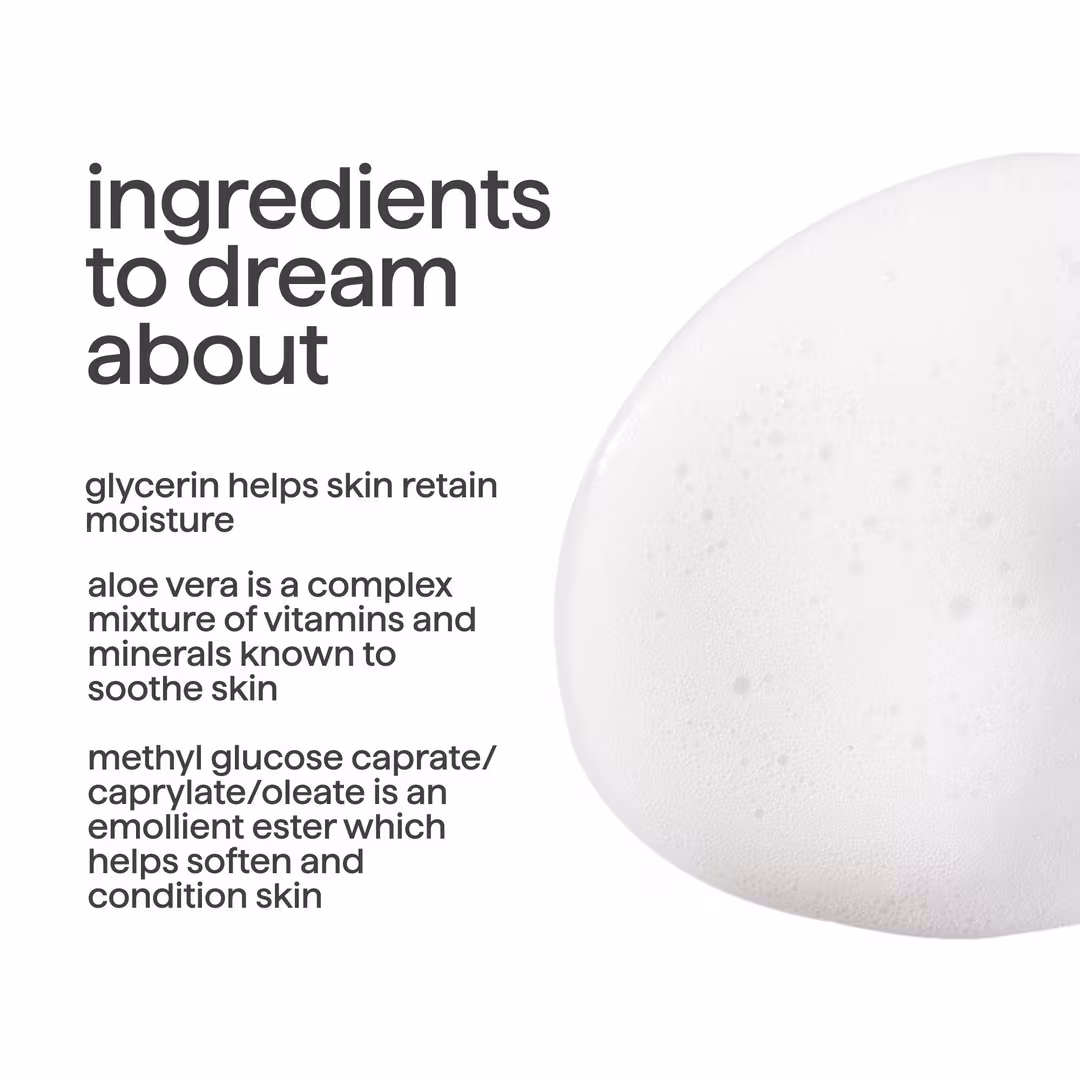method  Dream Foam Foaming Body Wash