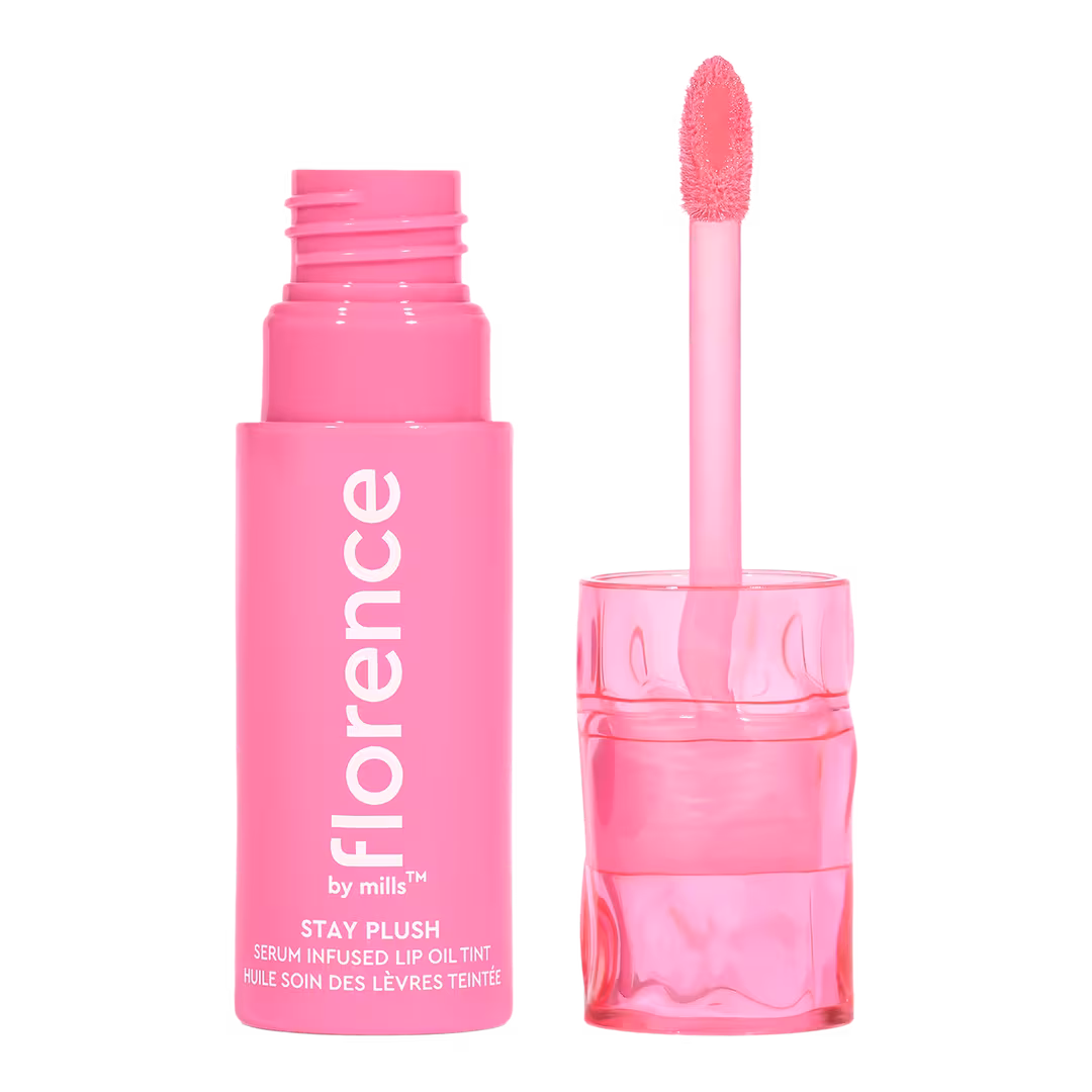 florence by mills  Stay Plush Serum Infused Lip Oil Tint