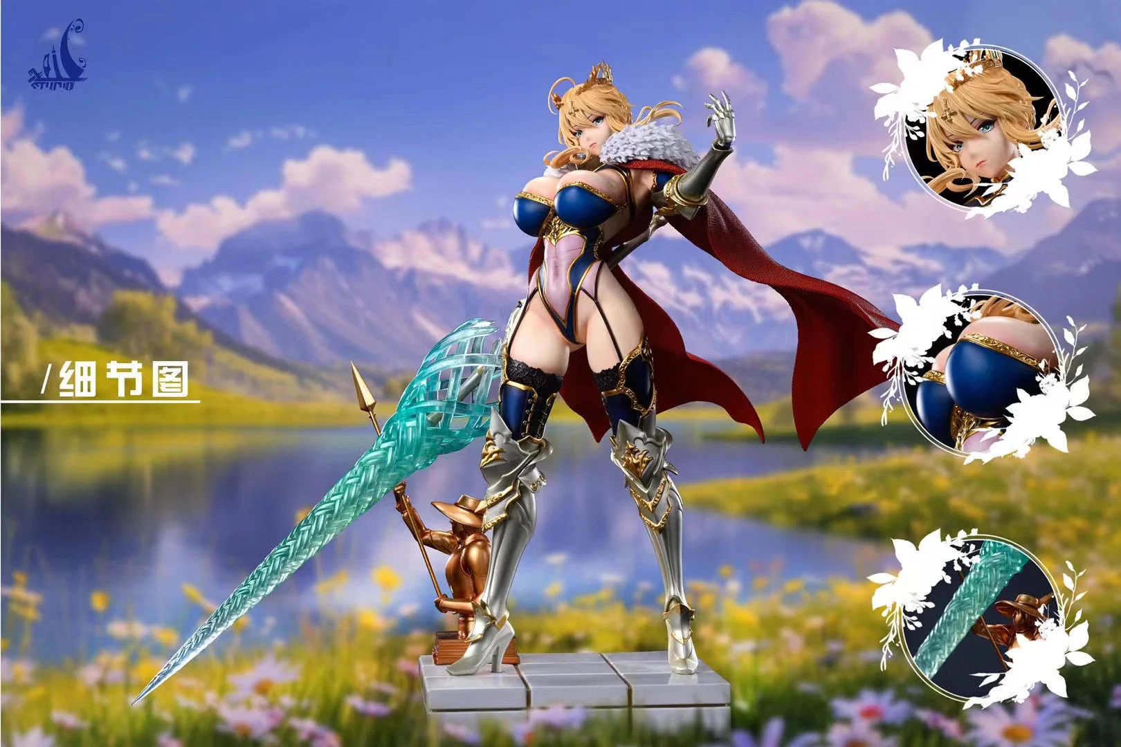 Xpic Studio - White Lancer Artoria & Black Lancer Artoria | 白枪呆 & 黑枪呆