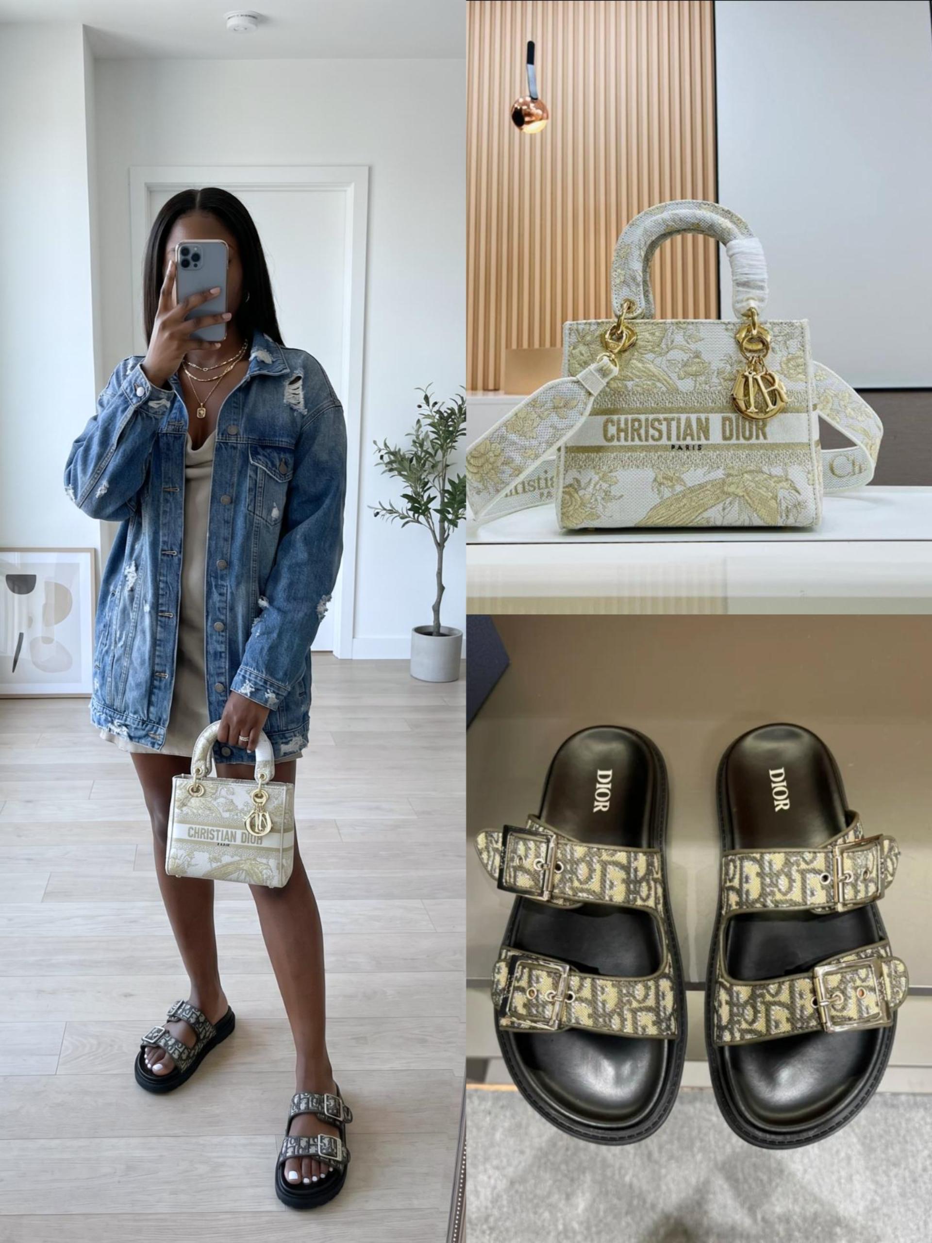 Dior Shoes & Bag Set