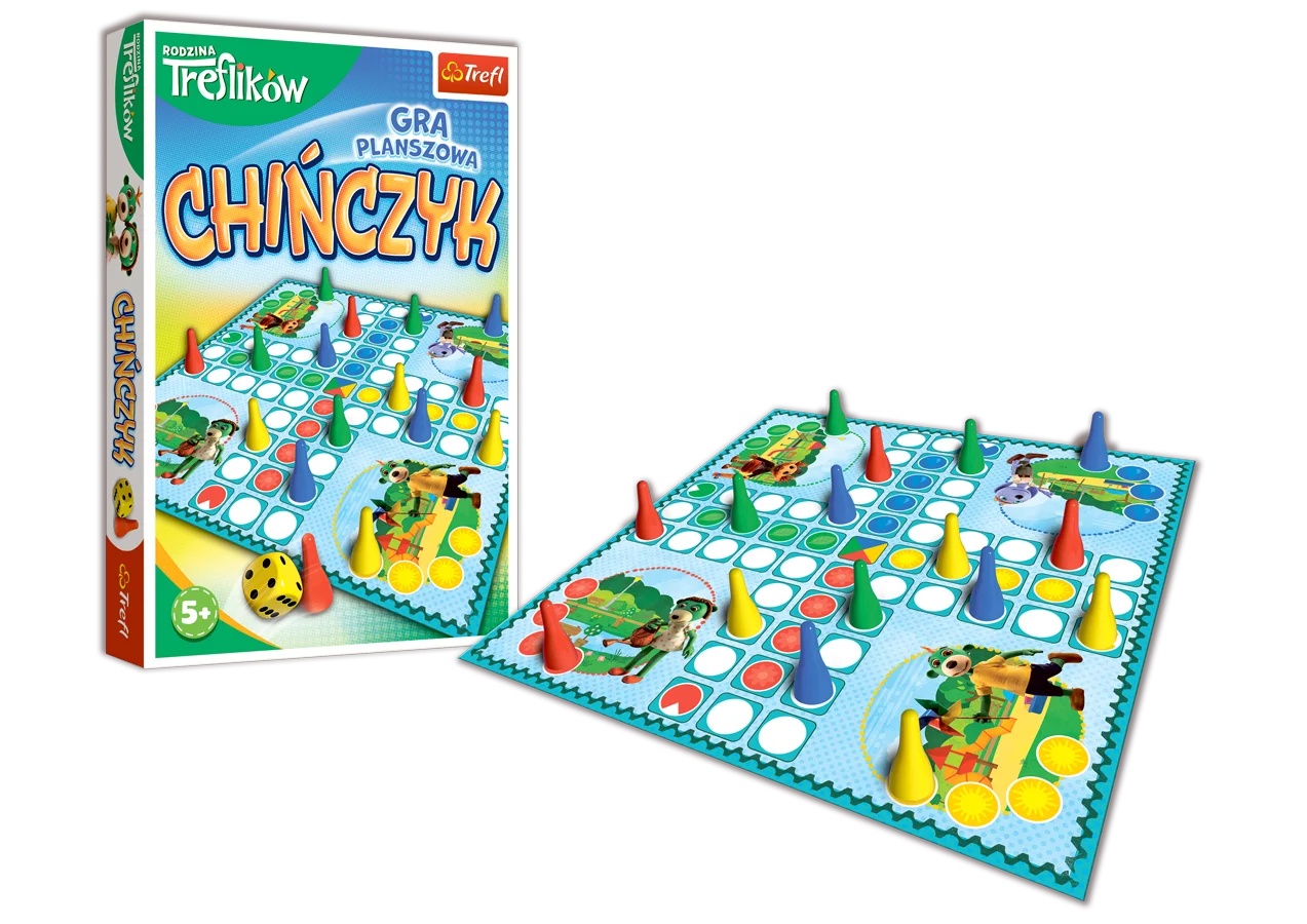 Gra Planszowa Rodzina Treflików Chińczyk Trefliki