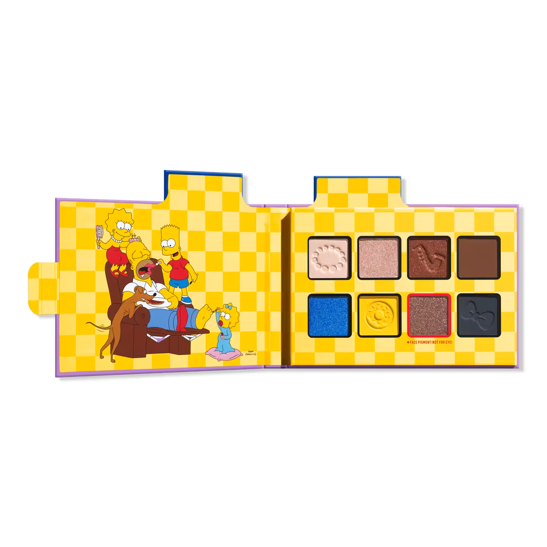 NYX Professional Makeup  Simpsons Collab Simpson Family Mania Color Palette