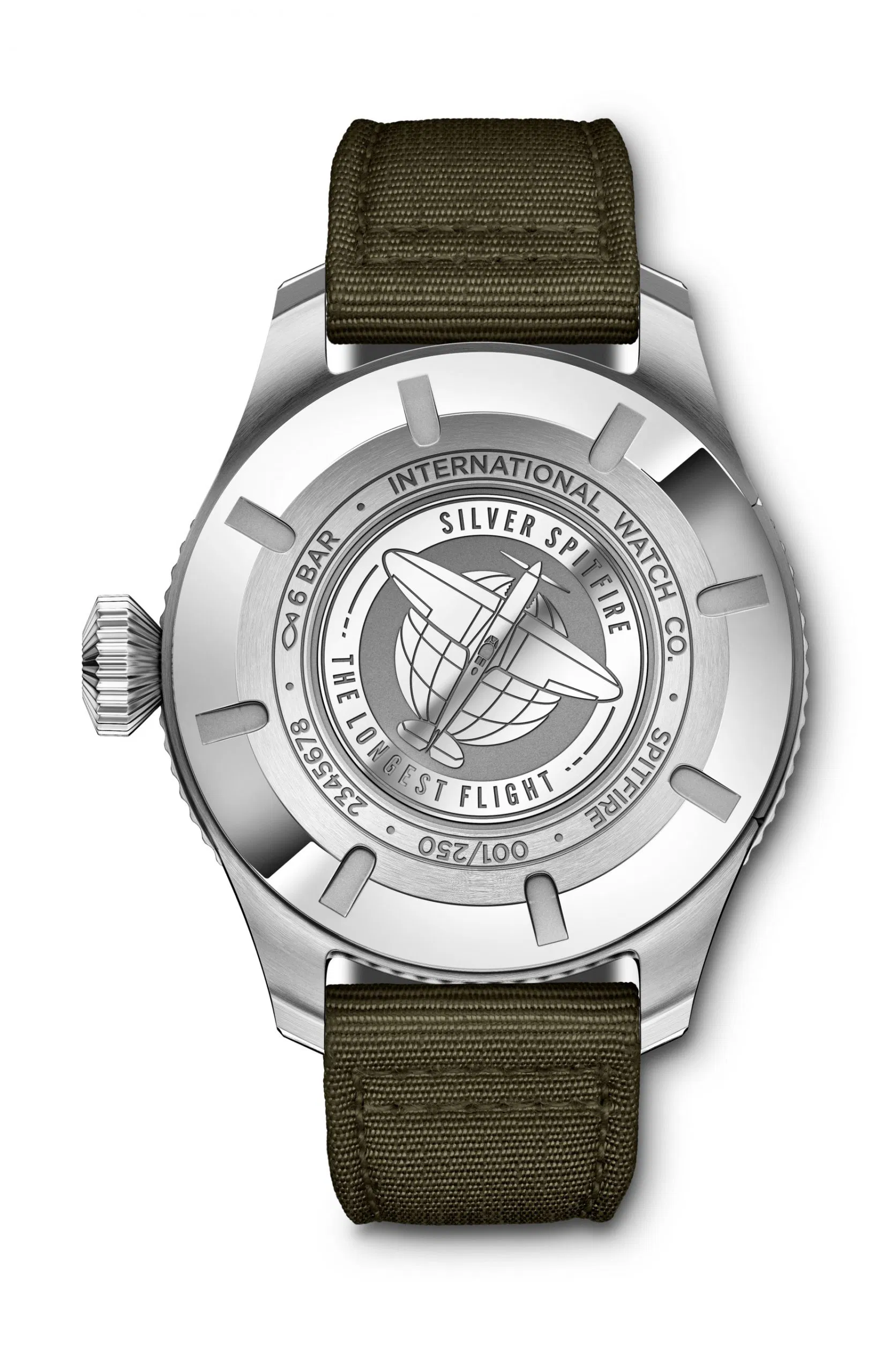 IWC Pilots watch timezoner spitfire edition the longest flight iw395501