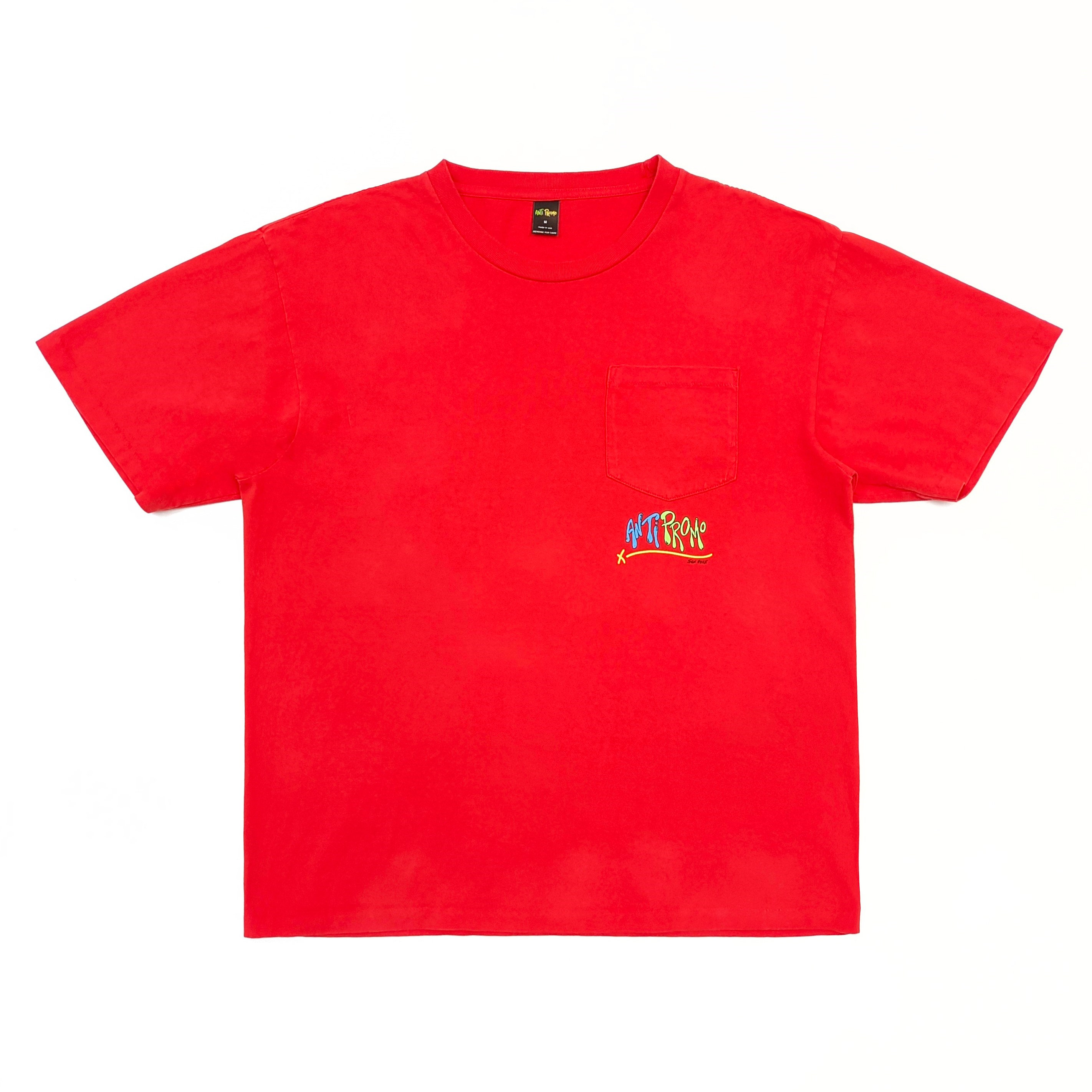 1:1 red arrow heart doodle print short-sleeved shirt