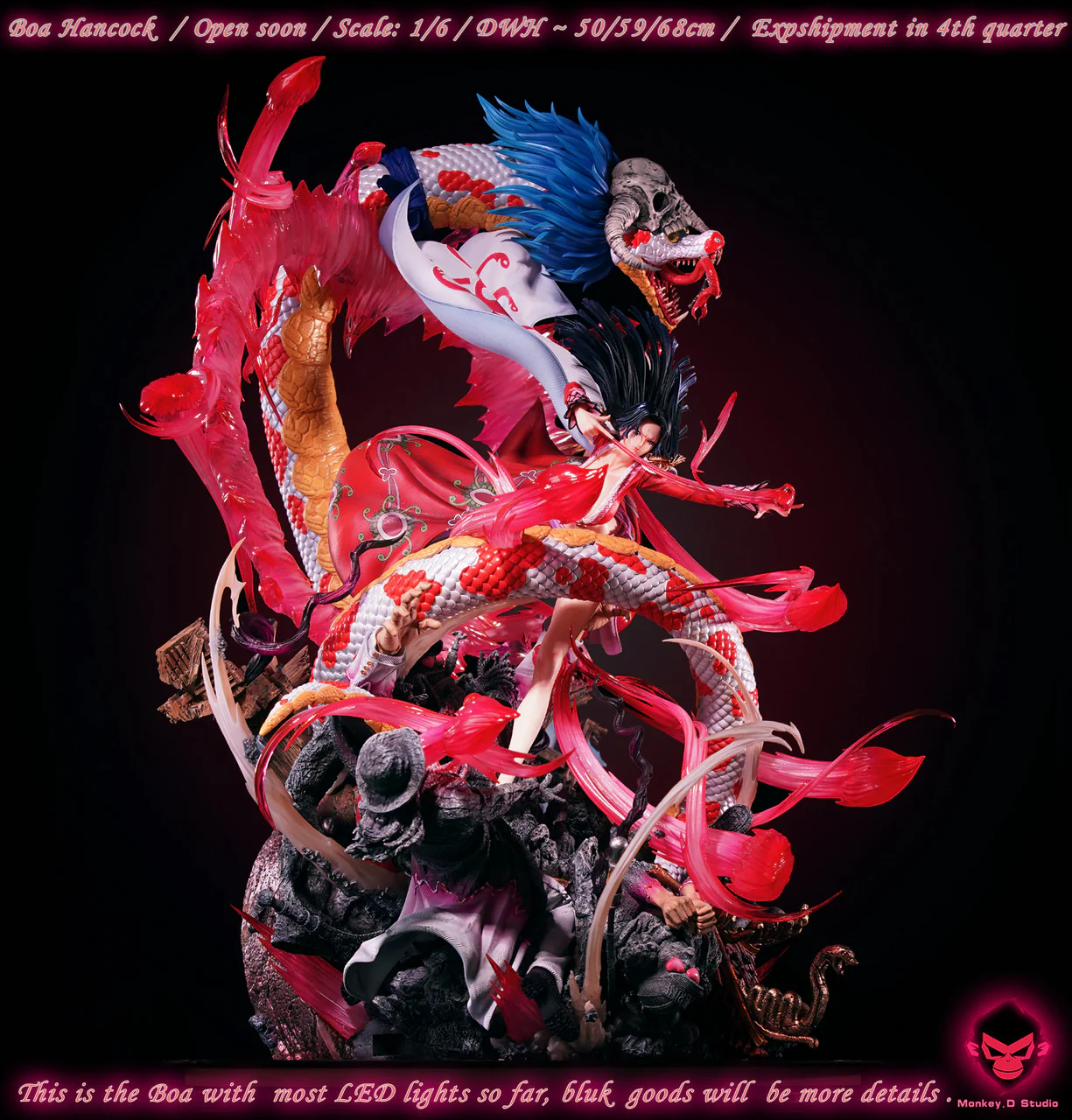 One Piece - Boa Hancock | 1:6 Resin Statue | by Monkey D Studio