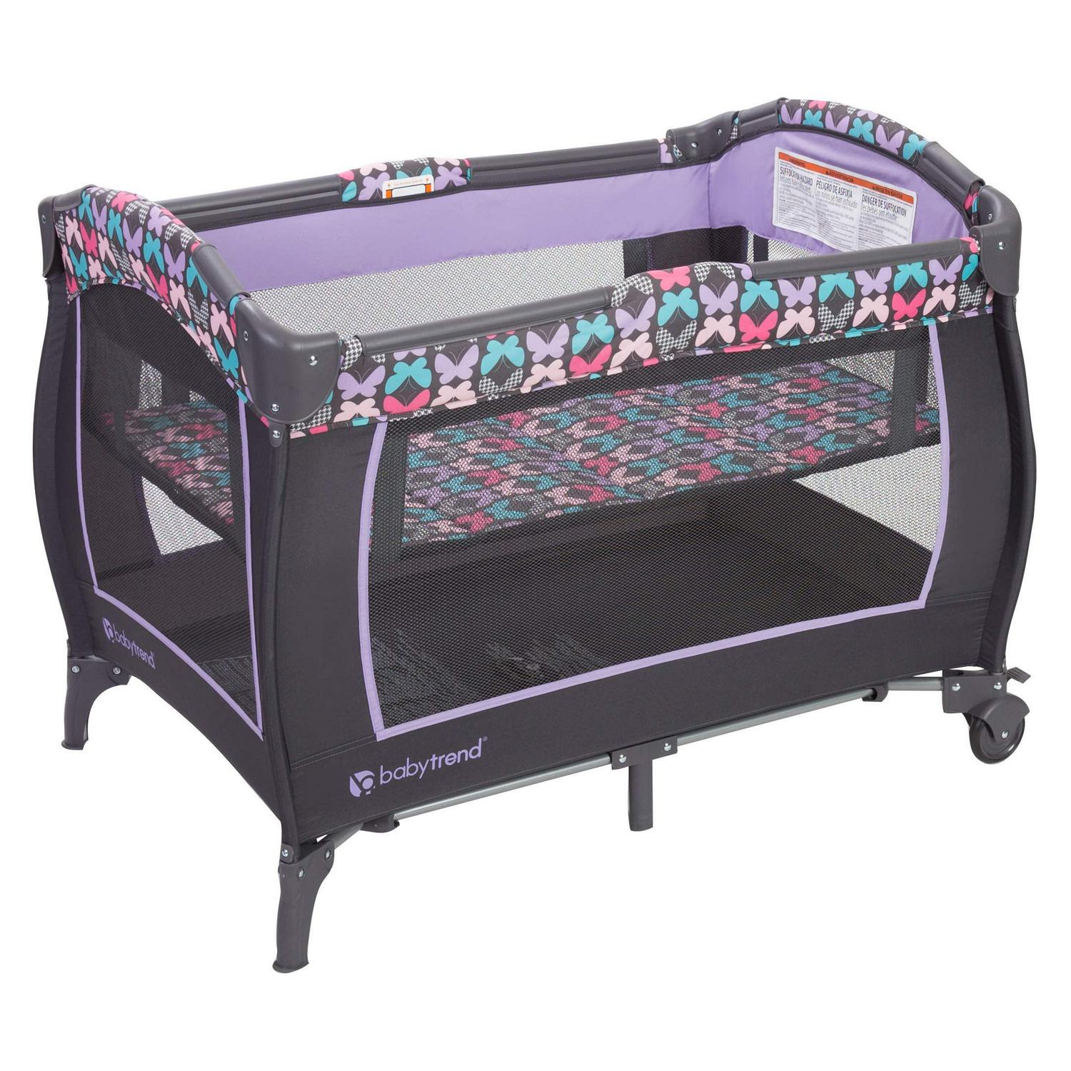 Baby Trend Portable Folding Infant Trend-E Nursery Center with Bassinet. Sophia