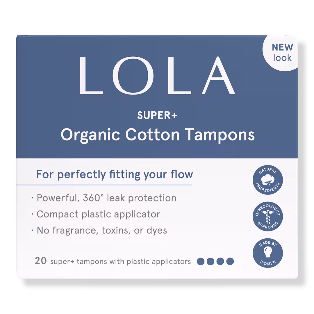 LOLA  Super Plus Organic Cotton Tampons