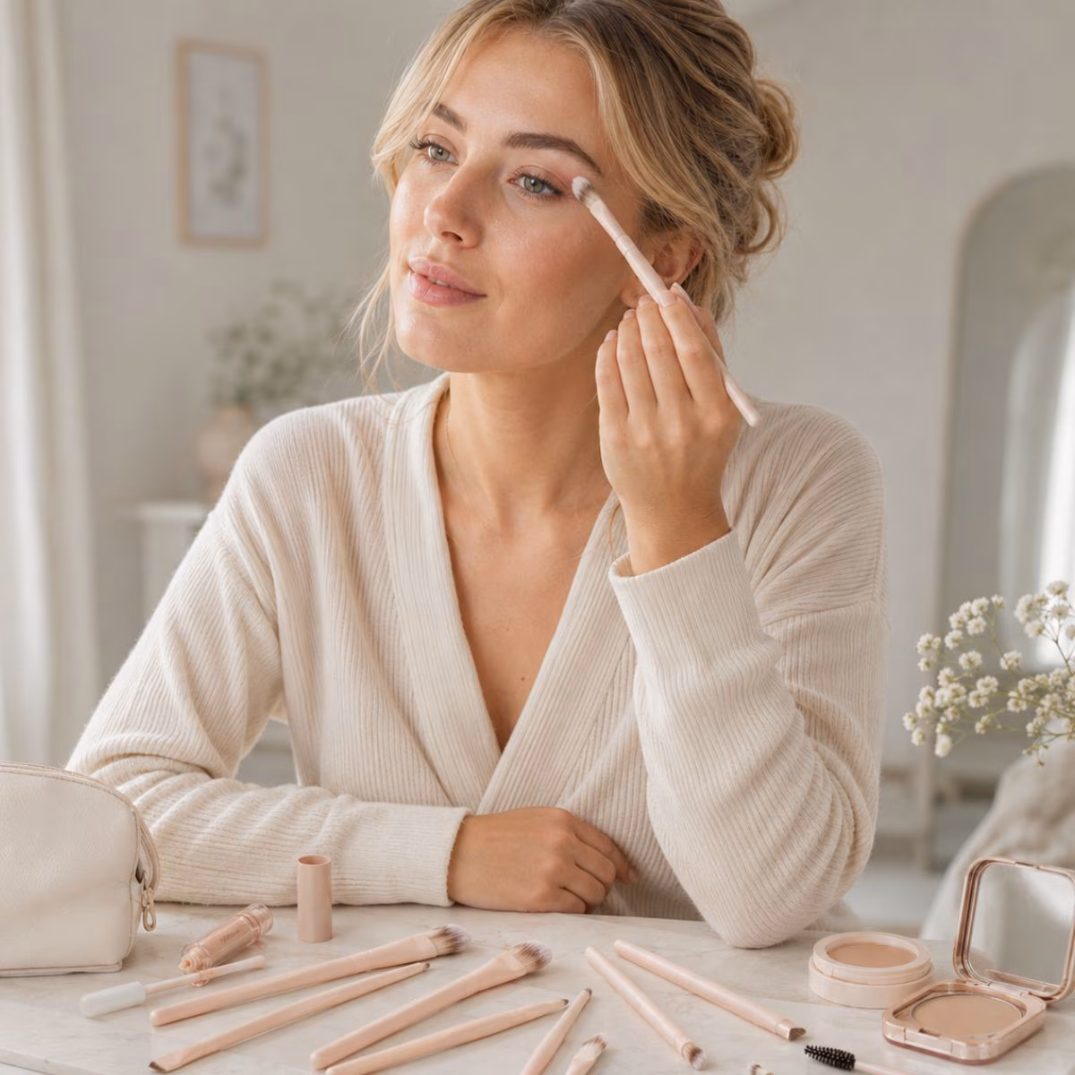 Keen Eyeshadow, Eyebrow & Detailing Makeup Brush Set
